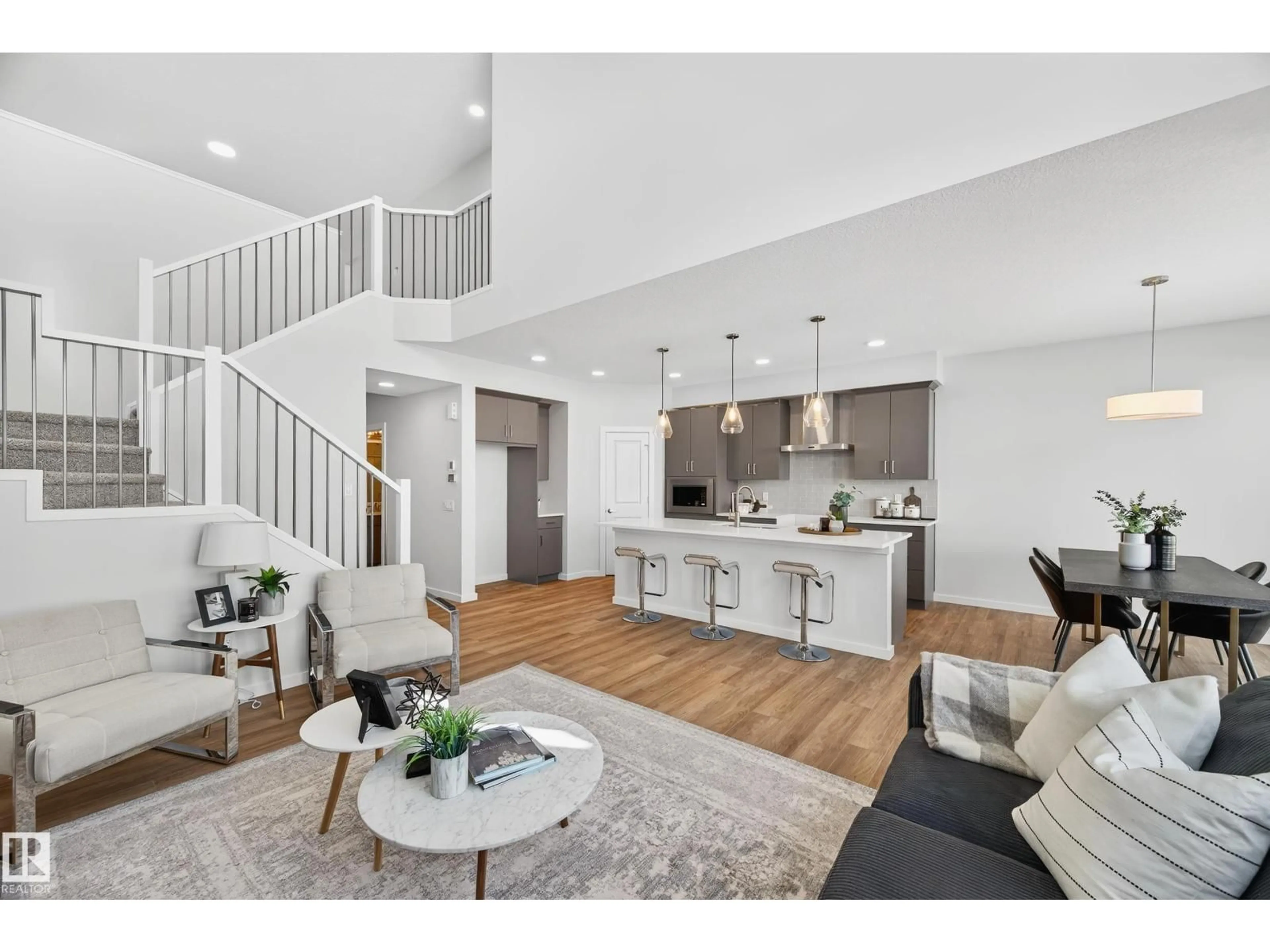 Open concept kitchen, unknown for NW - 2235 194 ST, Edmonton Alberta T6M3B6