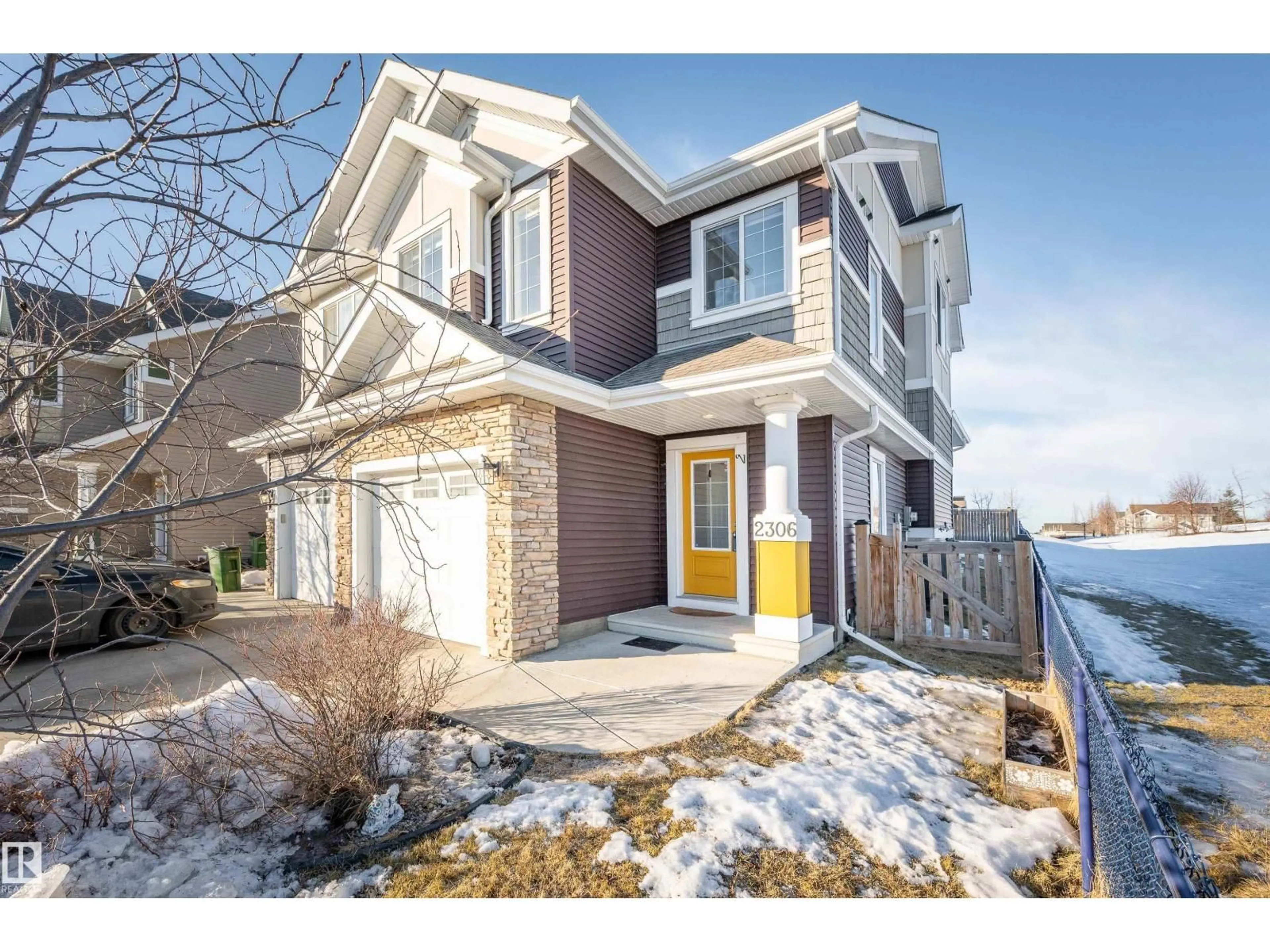 Home with brick exterior material, street for 2306 67A ST, Edmonton Alberta T6X2A9