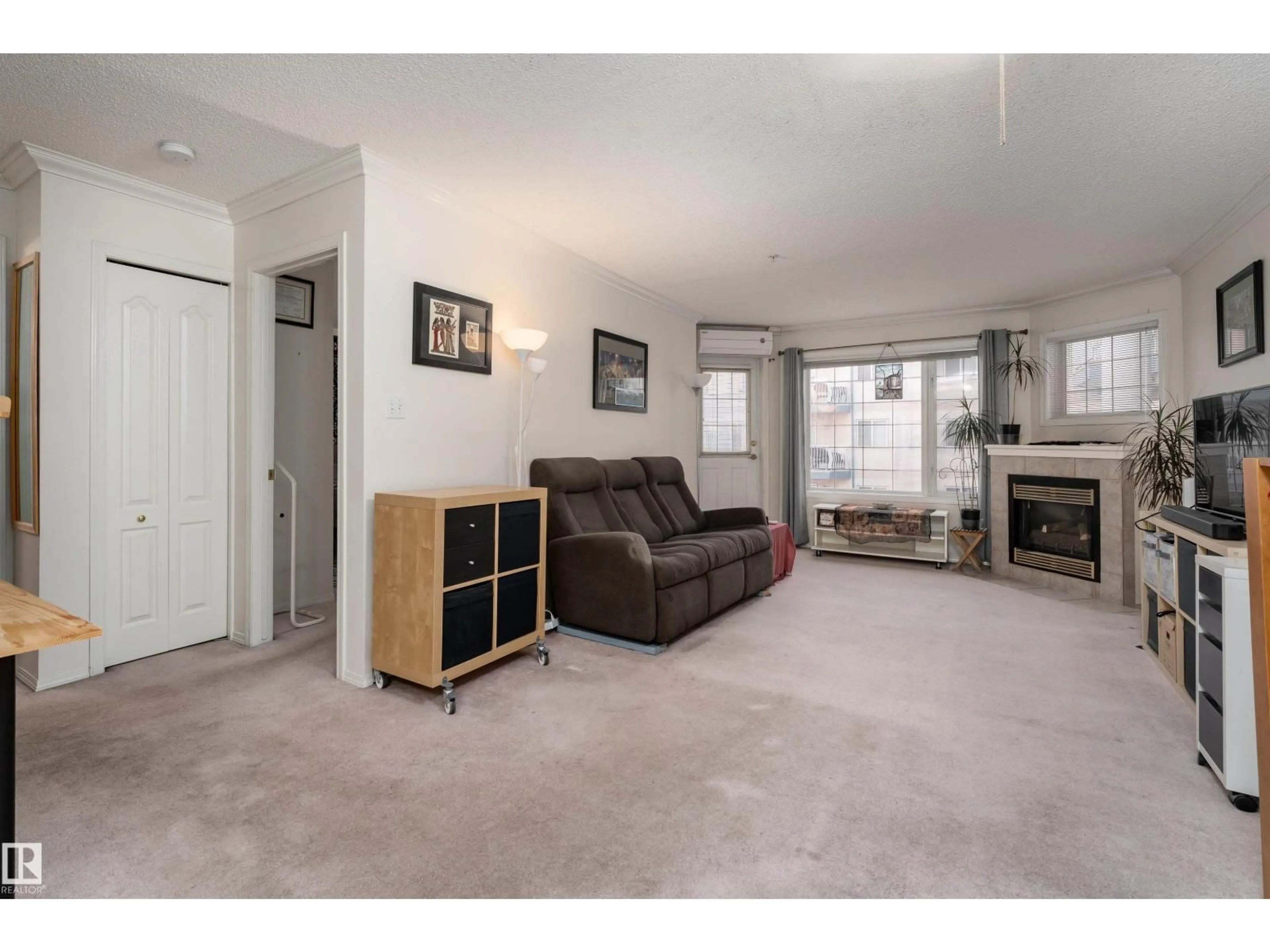 Living room with furniture, unknown for #309 - 13540 114 AV, Edmonton Alberta T5M4C4