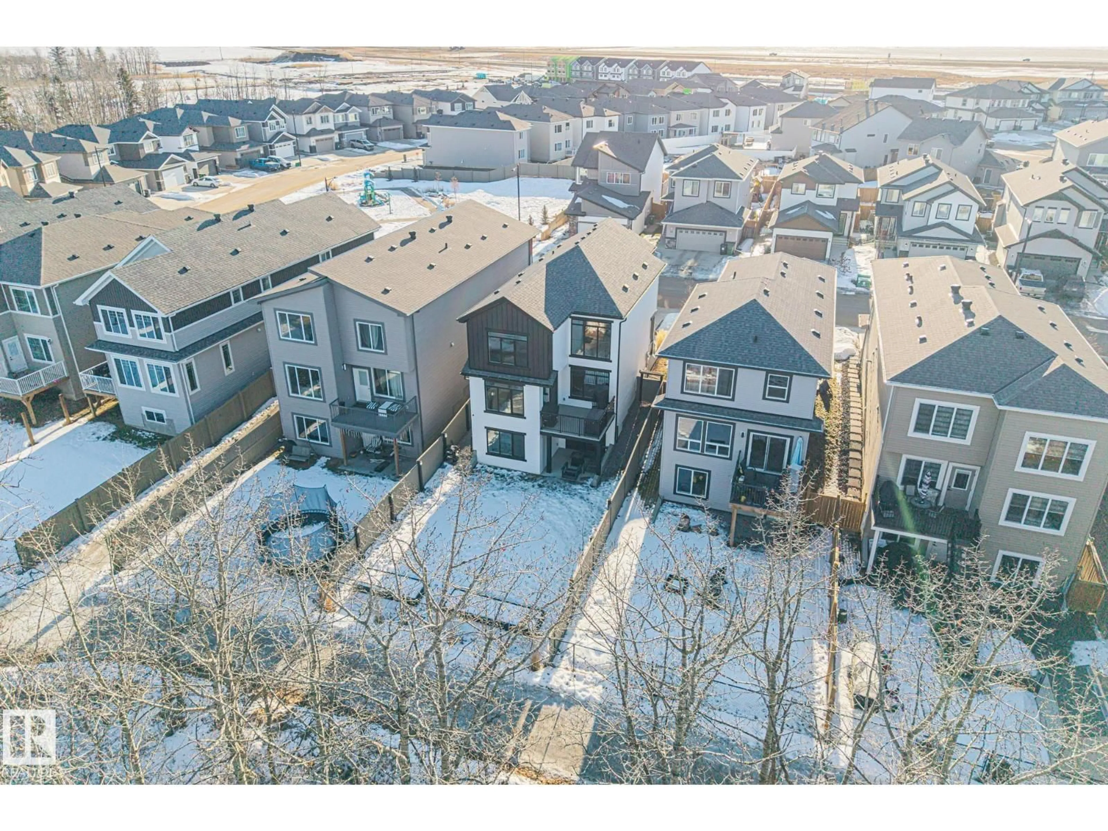 A pic from outside/outdoor area/front of a property/back of a property/a pic from drone, city buildings view from balcony for 664 ASTORIA WY, Devon Alberta T9G0M3