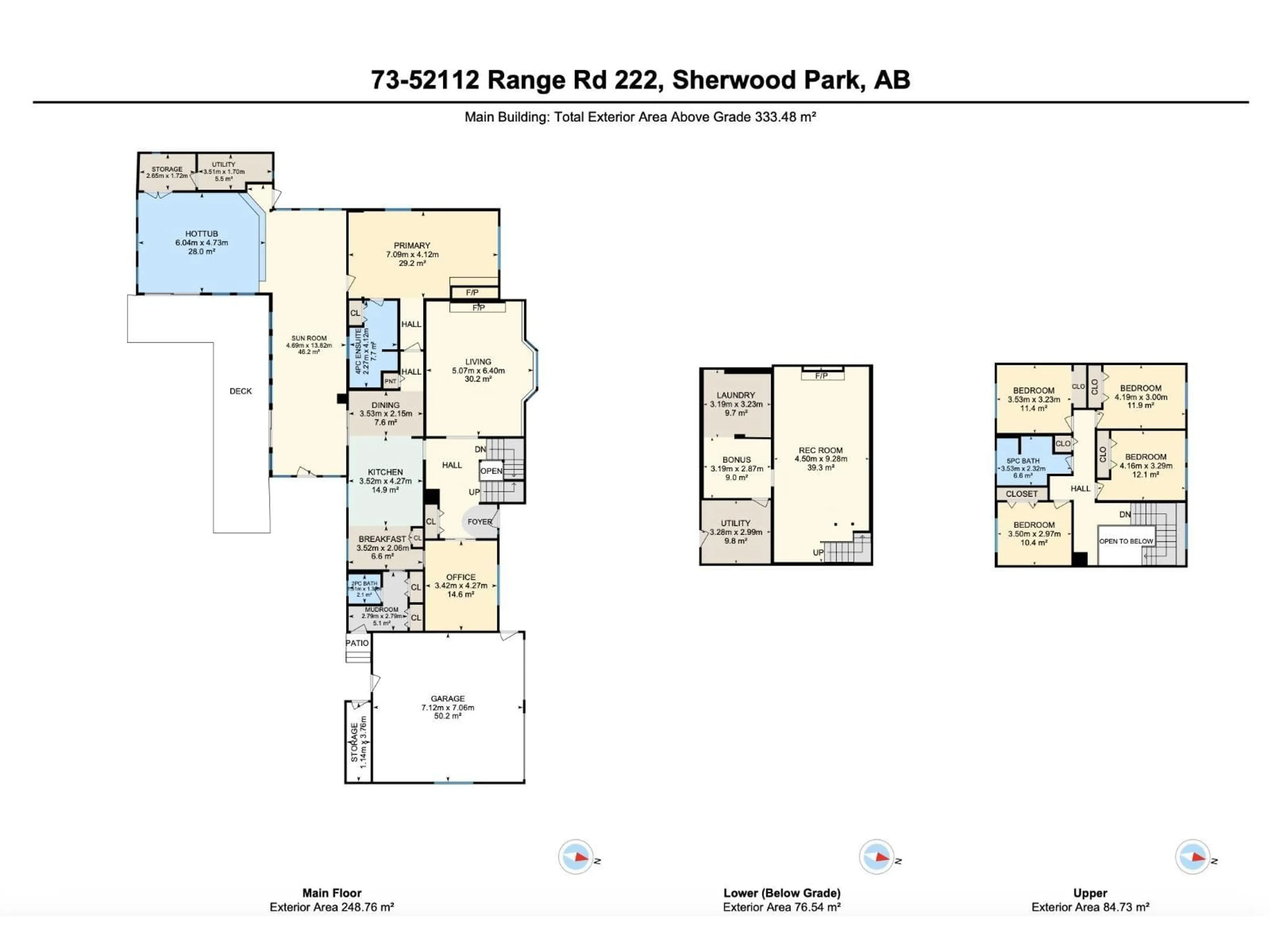 Floor plan for 73 52112 RGE ROAD 222, Rural Strathcona County Alberta T8C1H6