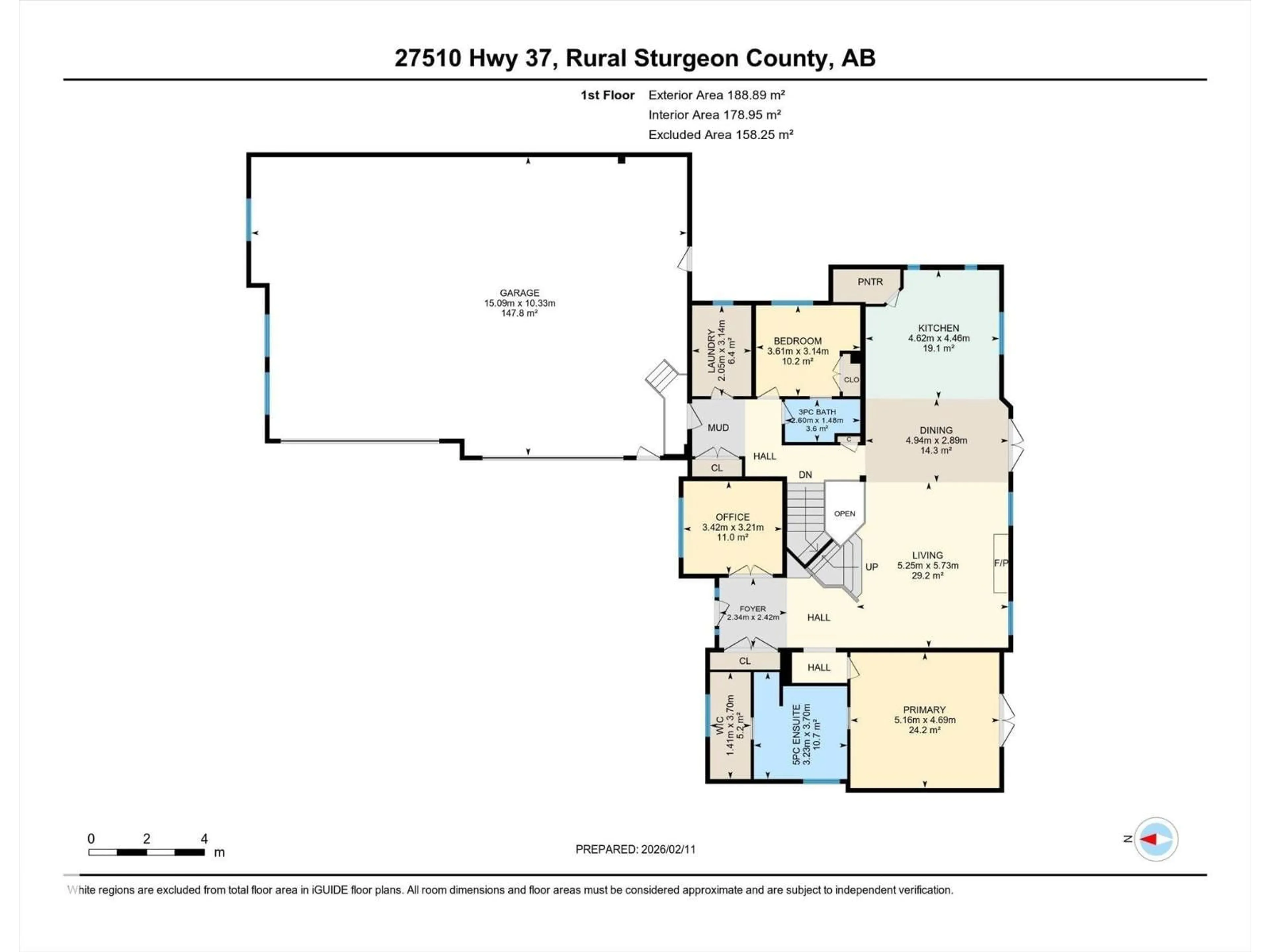 Floor plan for HI - 27510 HWY 37, Rural Sturgeon County Alberta T8R0J2