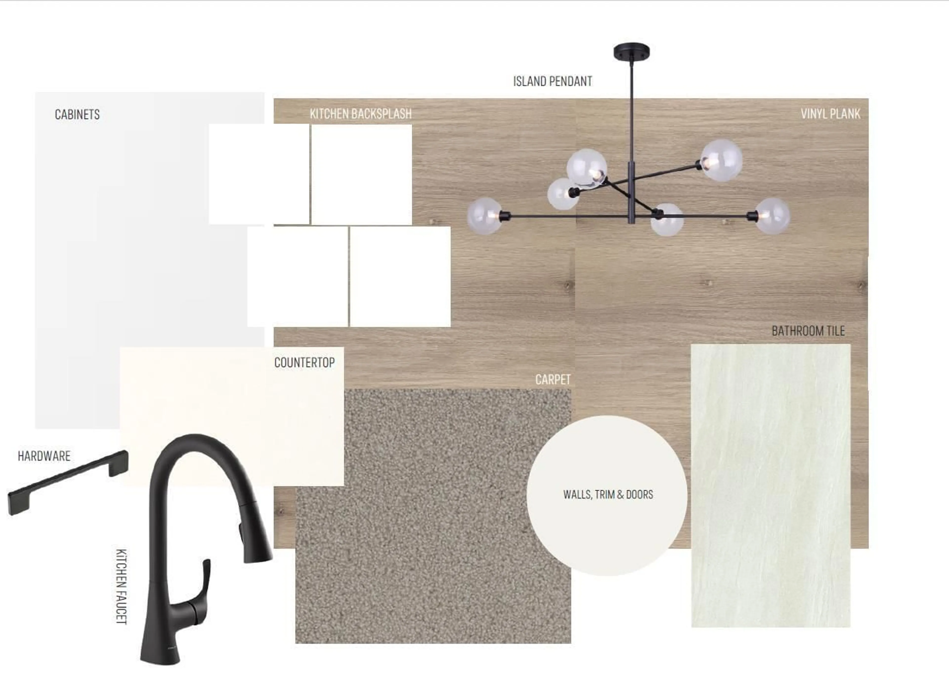 Open concept kitchen, ceramic/tile floor for 2612 ALCES WY, Edmonton Alberta T6X3L5