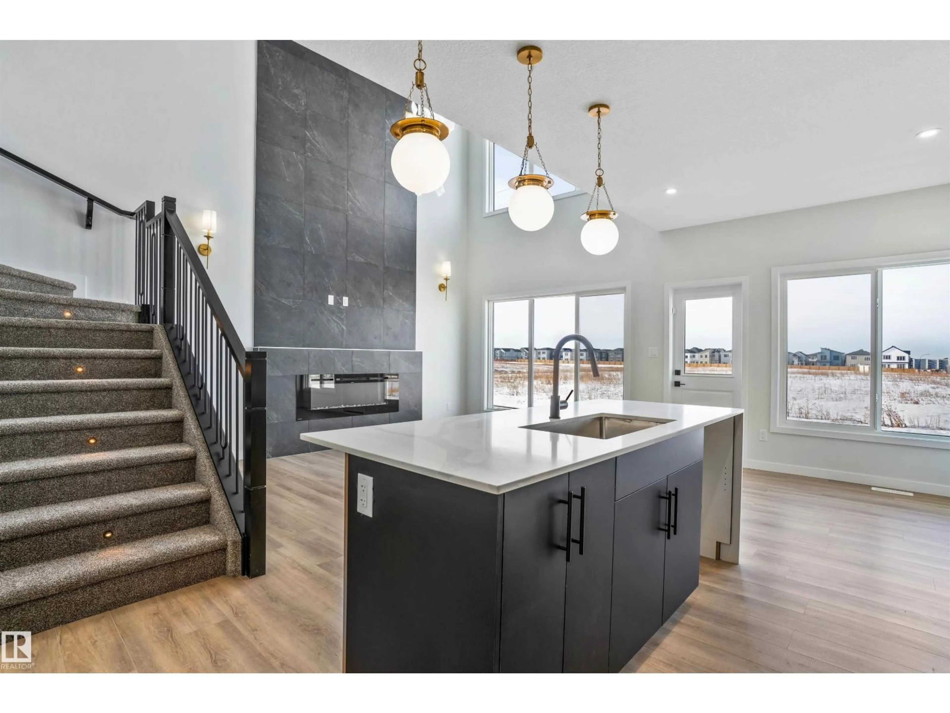 Open concept kitchen, unknown for 112 25 ST, Edmonton Alberta T6X3K3