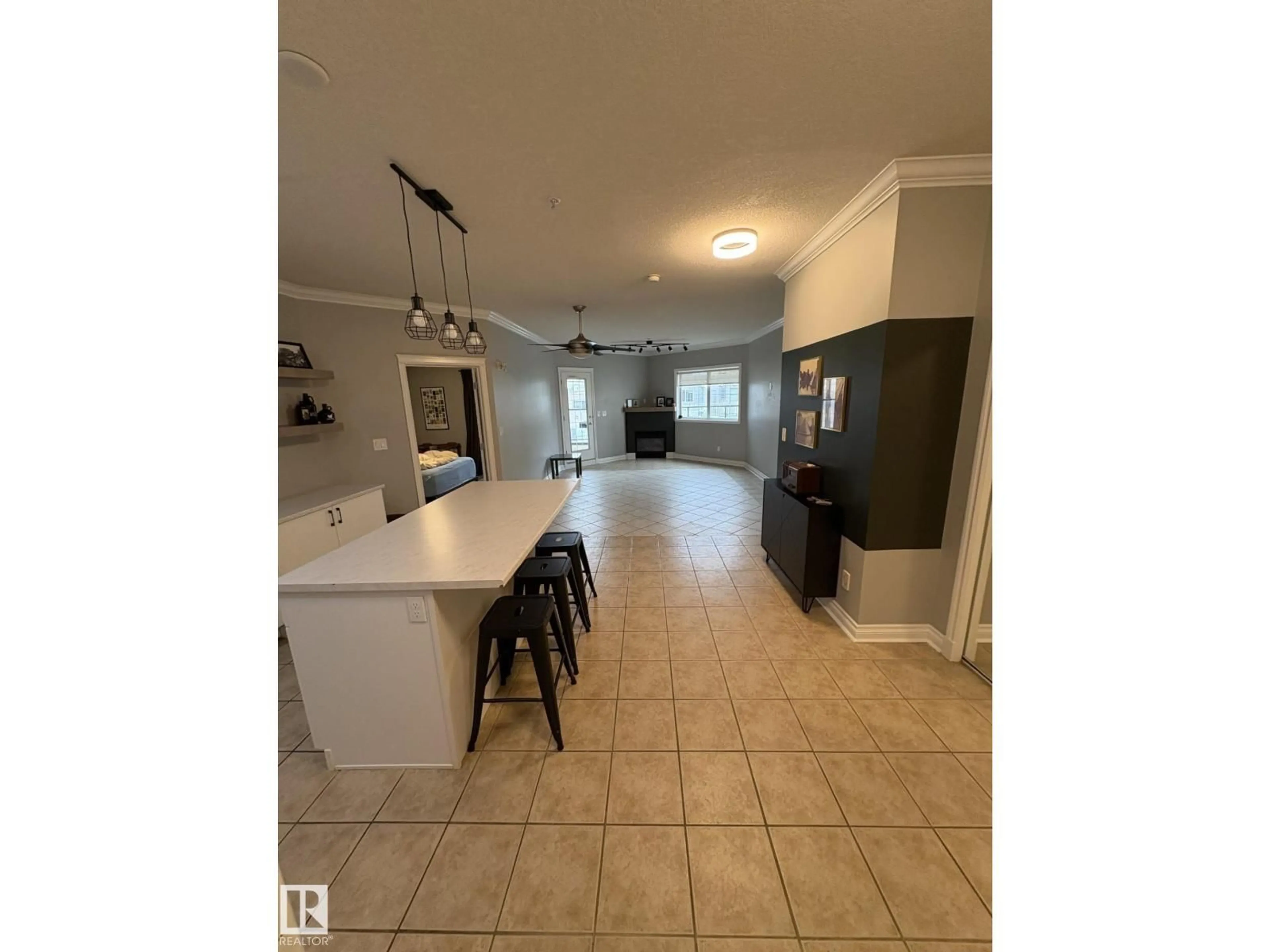 Open concept kitchen, unknown for 209 - 10116 80 AV, Edmonton Alberta T6E6V7