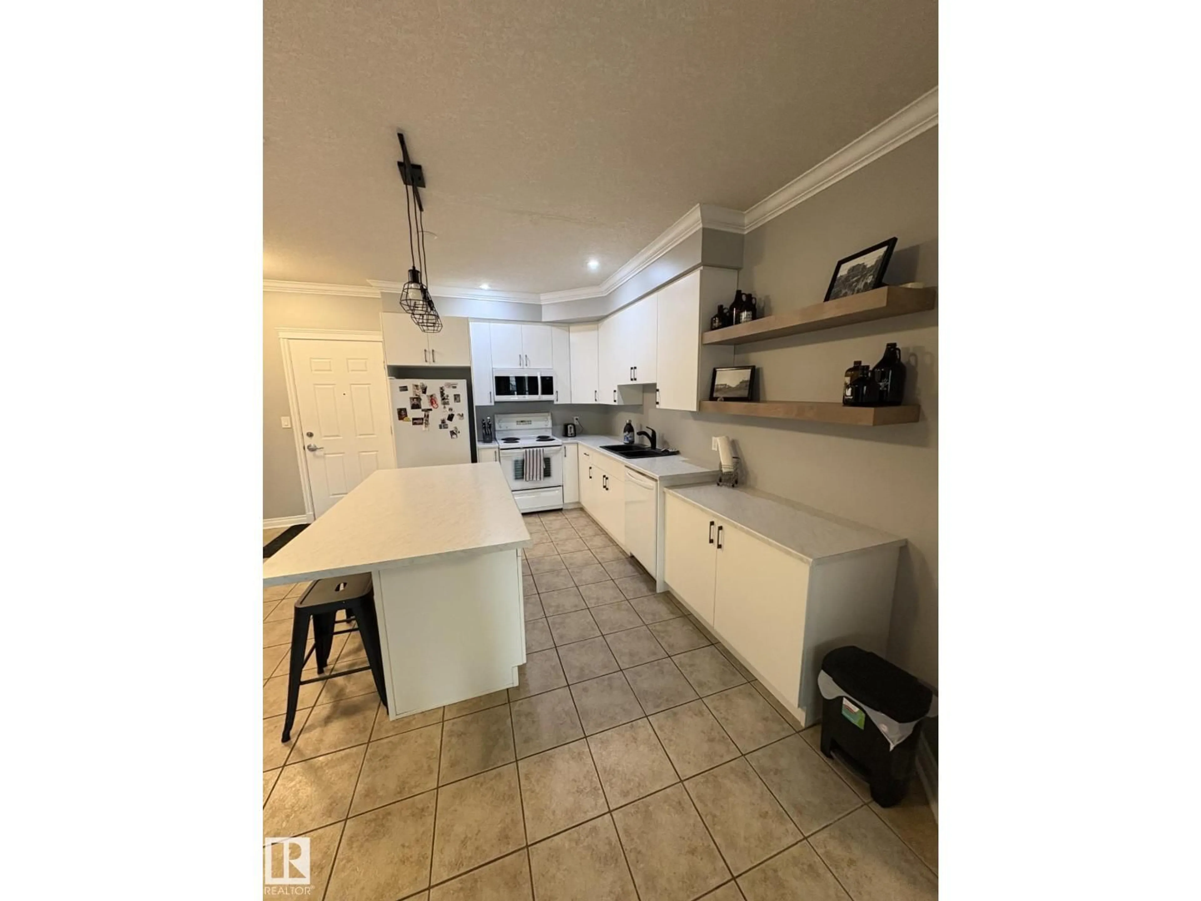 Open concept kitchen, unknown for 209 - 10116 80 AV, Edmonton Alberta T6E6V7