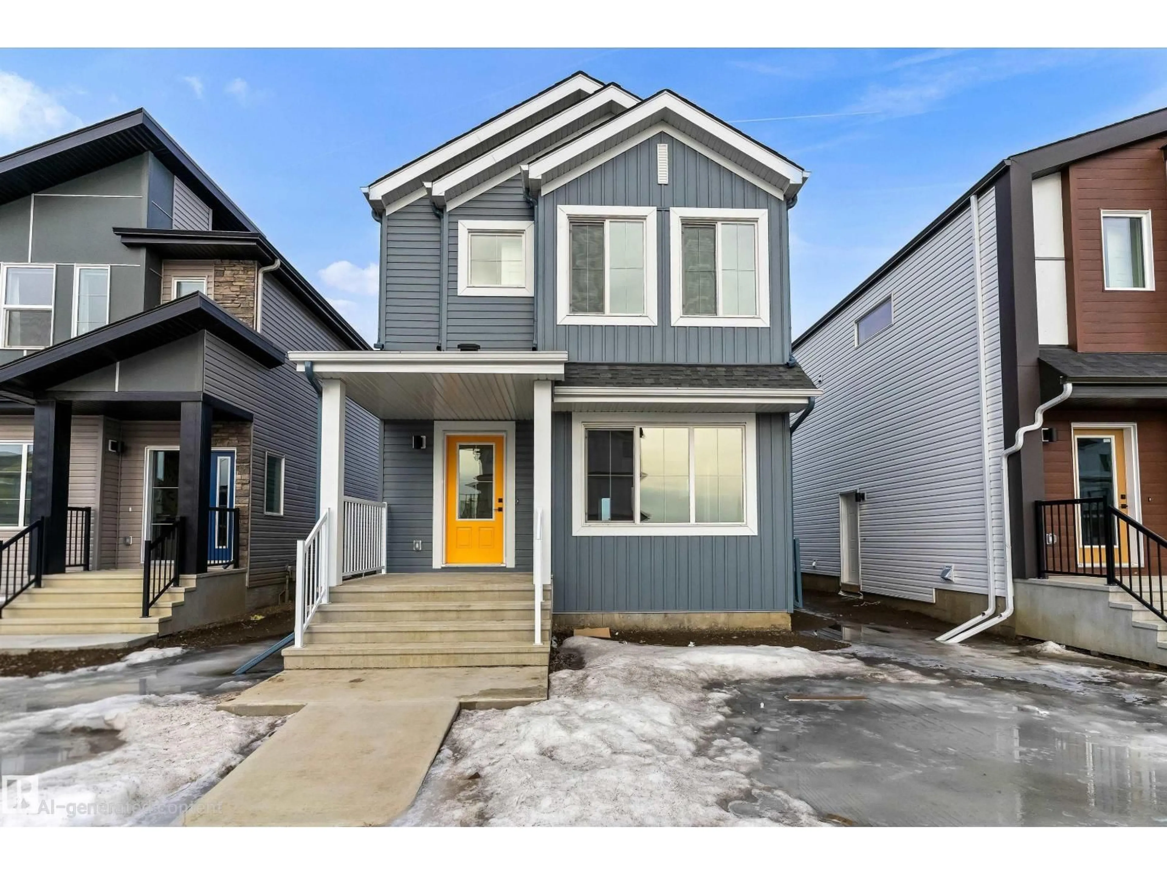 Home with vinyl exterior material, street for 1216 MCLEOD AV, Spruce Grove Alberta T7X4B7