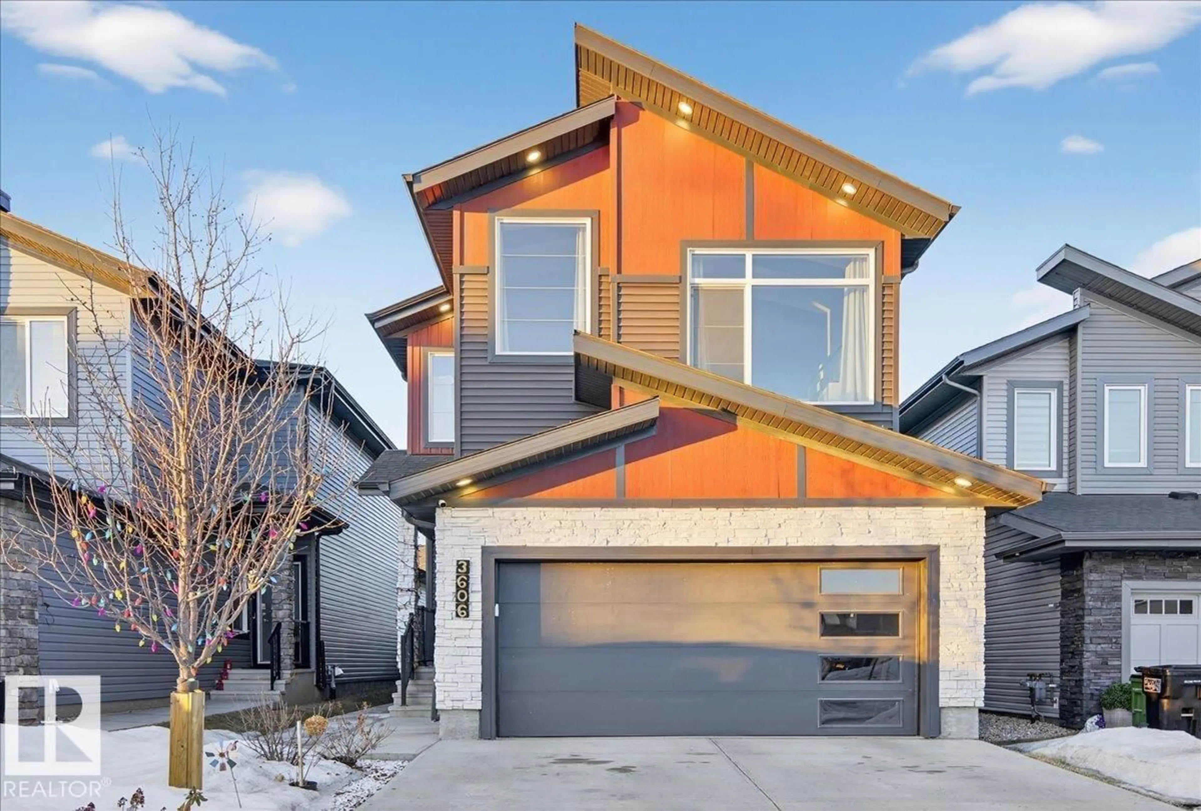 Home with brick exterior material, street for 3606 CHECKNITA COVE CV, Edmonton Alberta T6W4W7