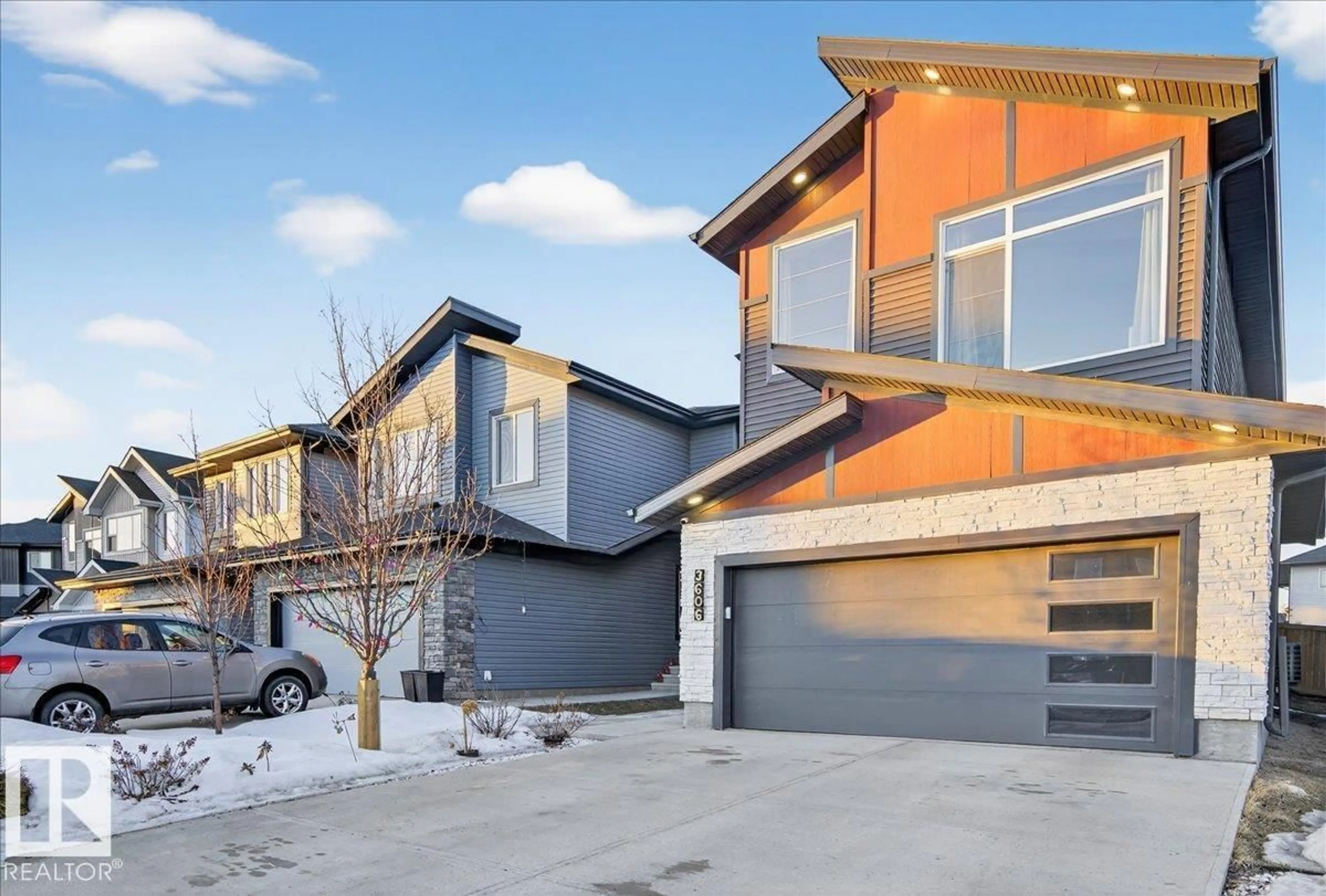 Home with brick exterior material, street for 3606 CHECKNITA COVE CV, Edmonton Alberta T6W4W7