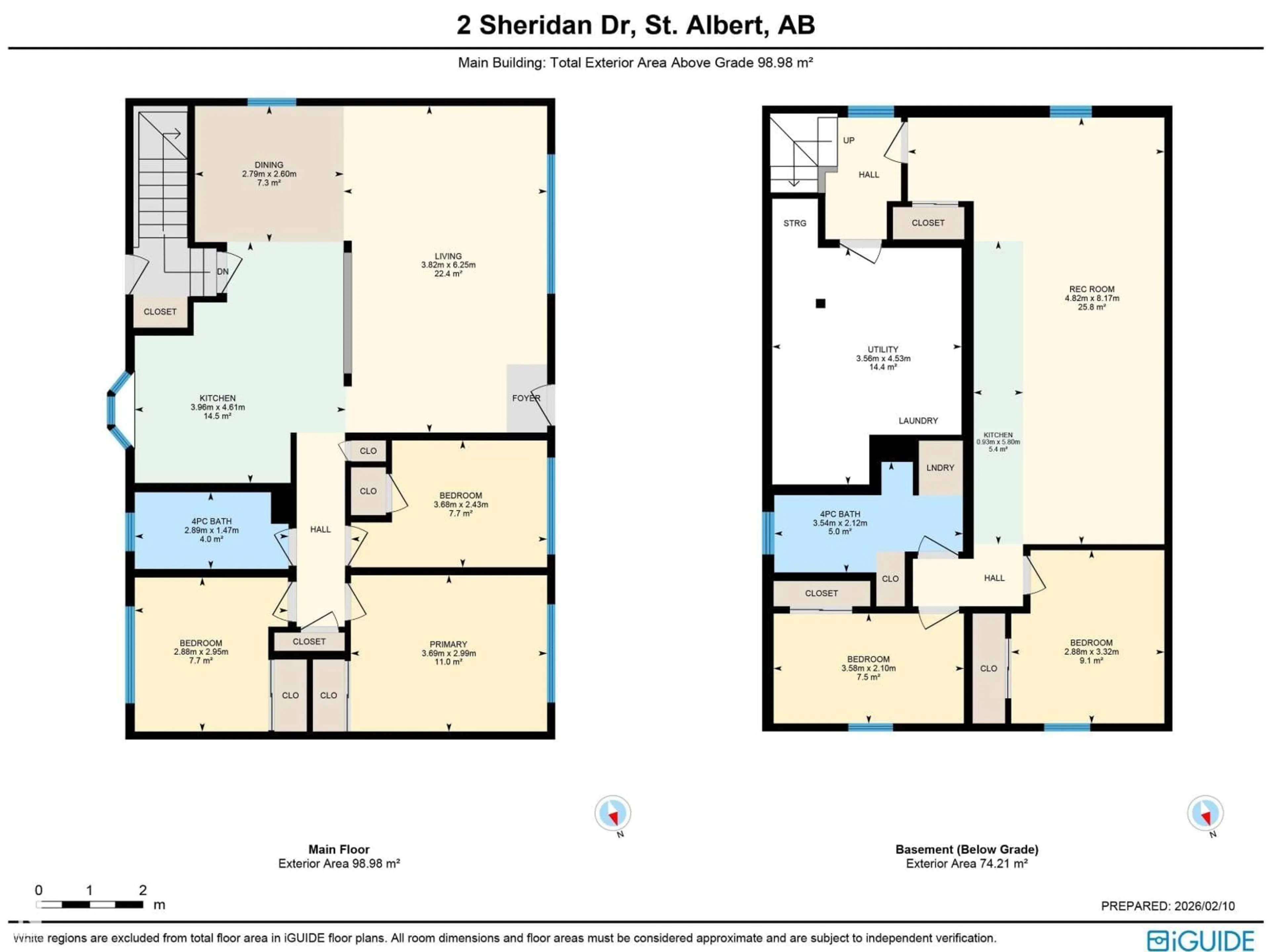 Floor plan for 2 SHERIDAN DR, St. Albert Alberta T8N0J2