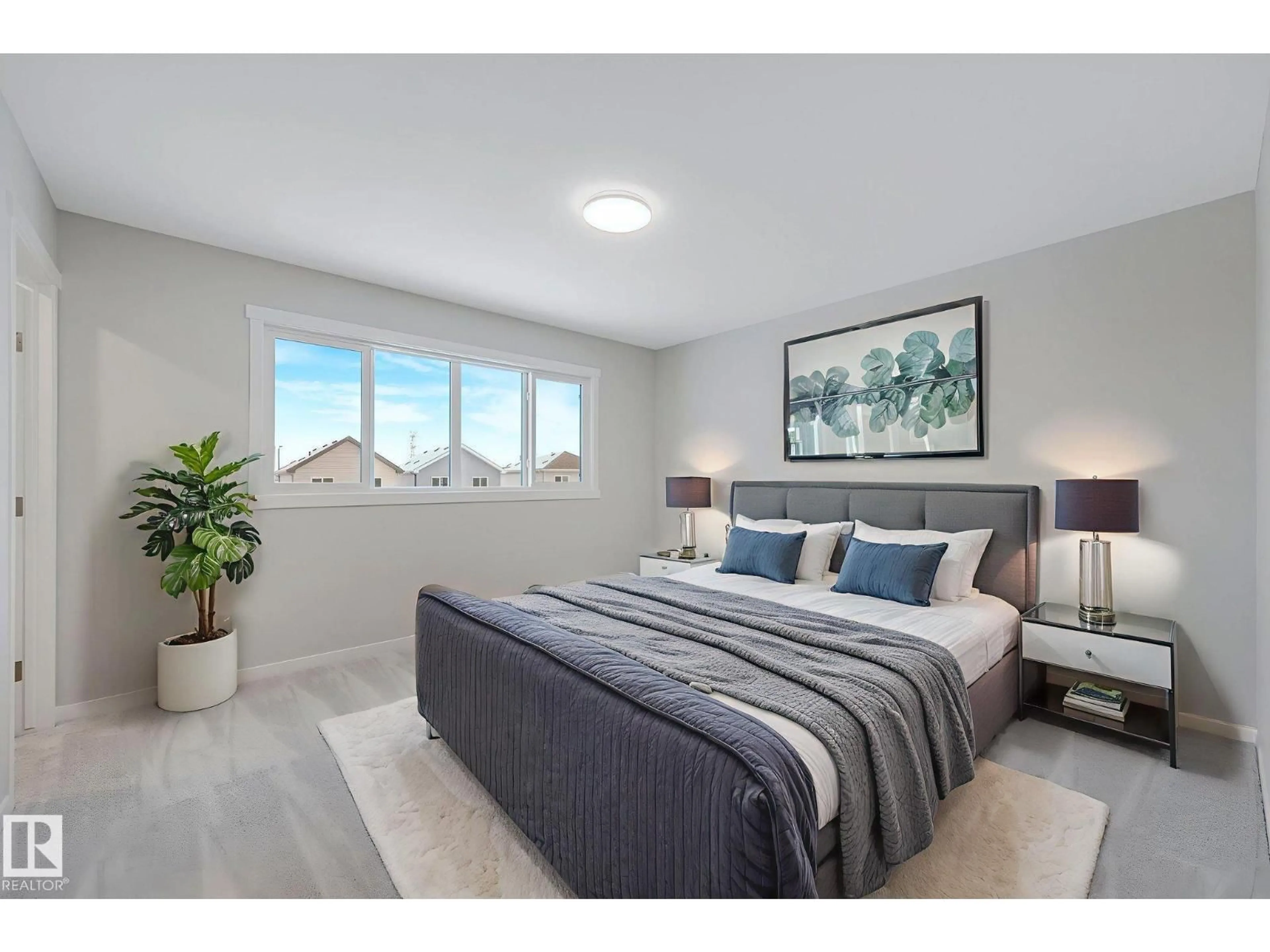 Bedroom with bed, unknown for 1024 14 AVENUE NW, Edmonton Alberta T6T2W8