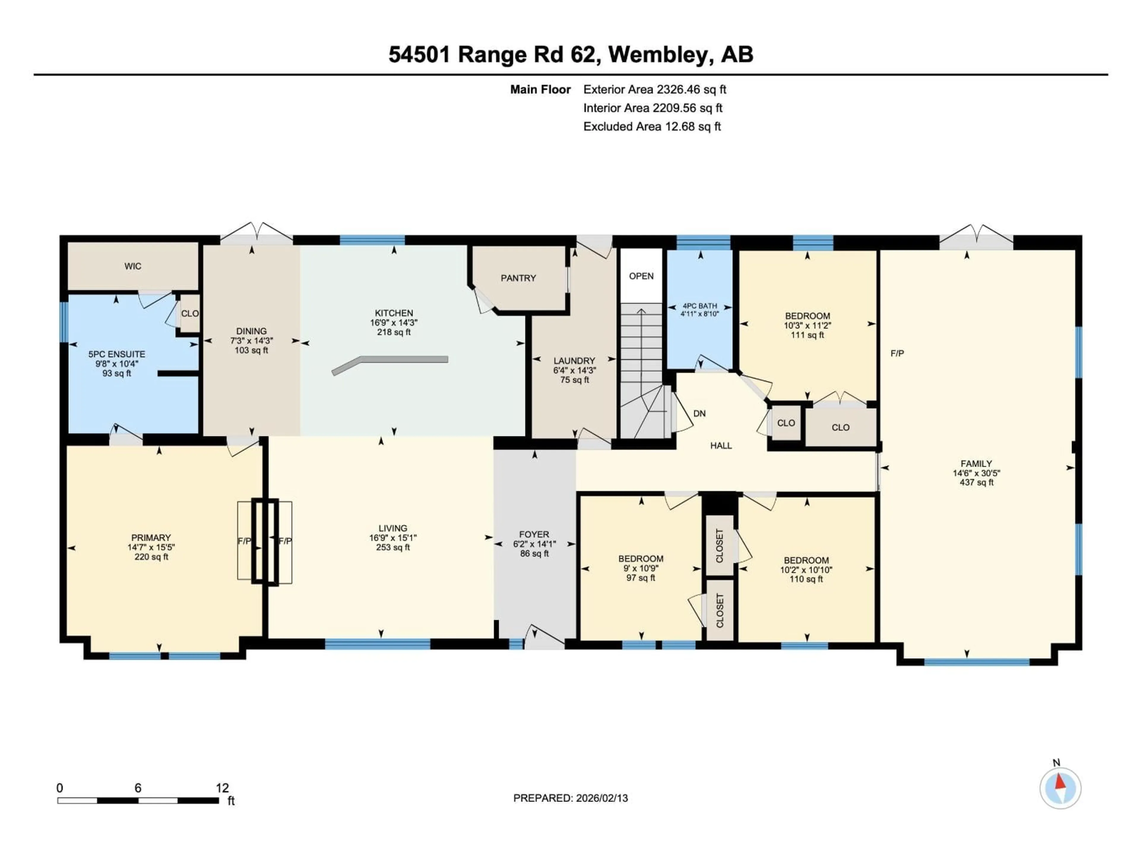 Floor plan for 54501 RGE ROAD 62, Rural Lac Ste. Anne County Alberta T7X0O0