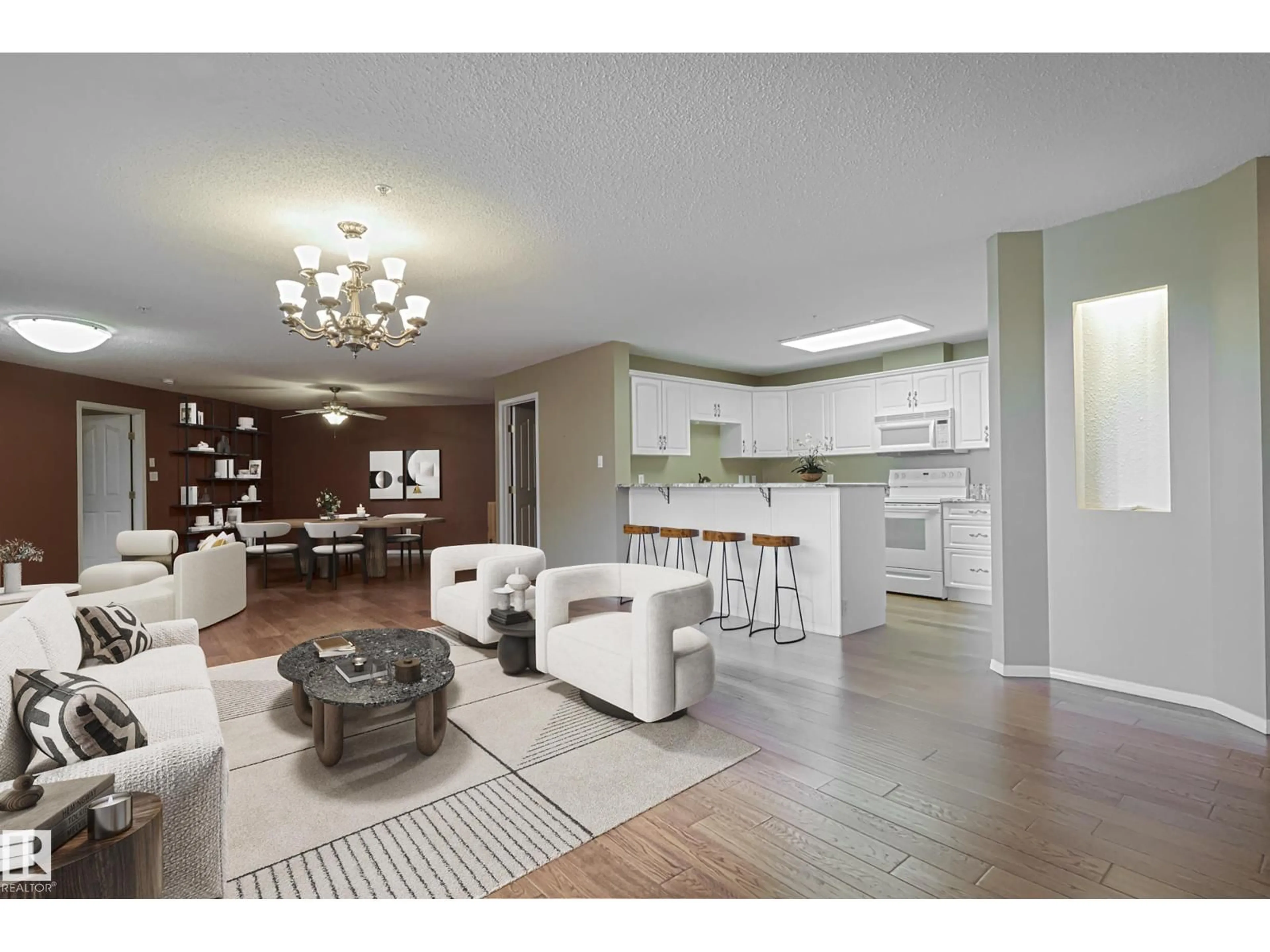 Open concept kitchen, unknown for 100 - 314 FOXHAVEN DR, Sherwood Park Alberta T8A6B6