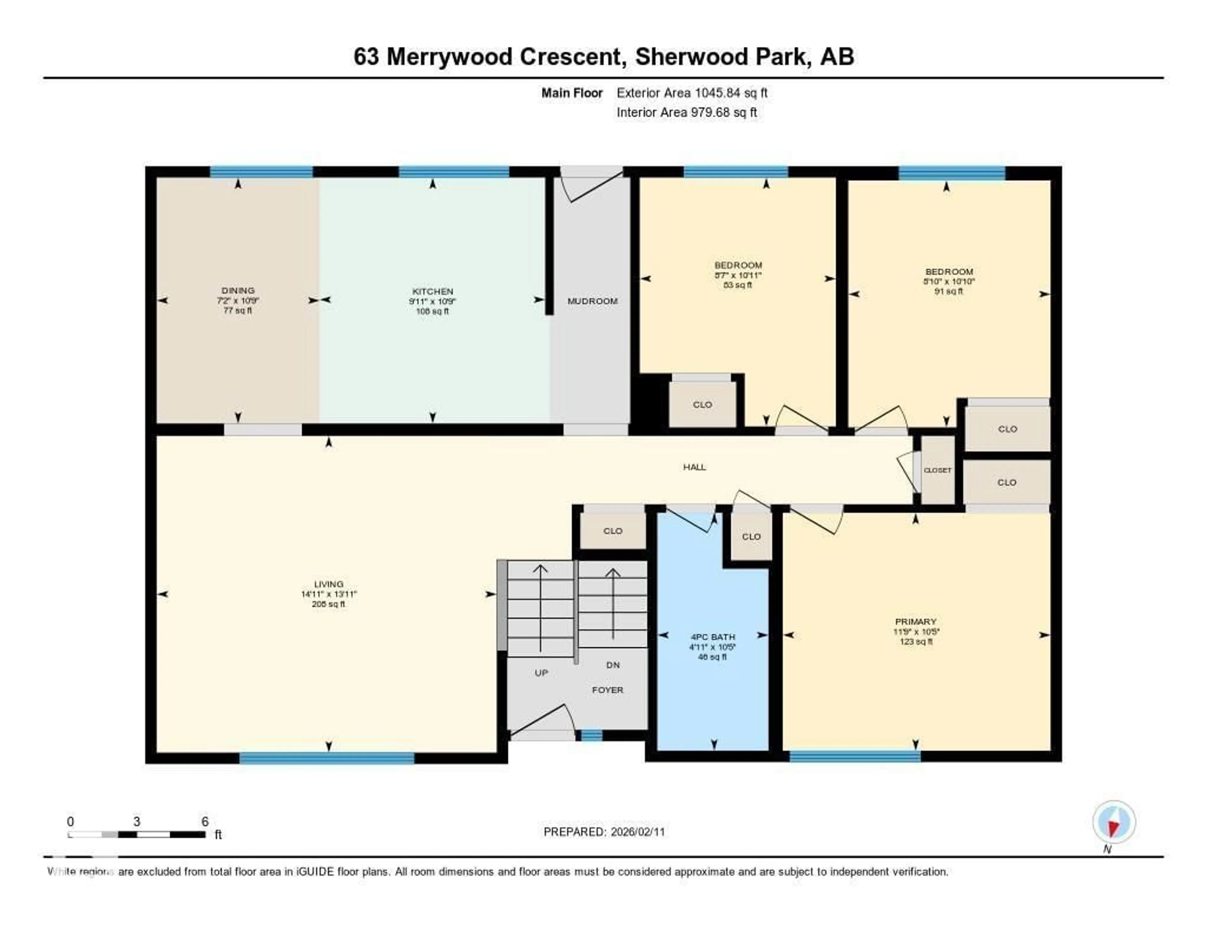 Floor plan for 63 MERRYWOOD CR, Sherwood Park Alberta T8A0M7