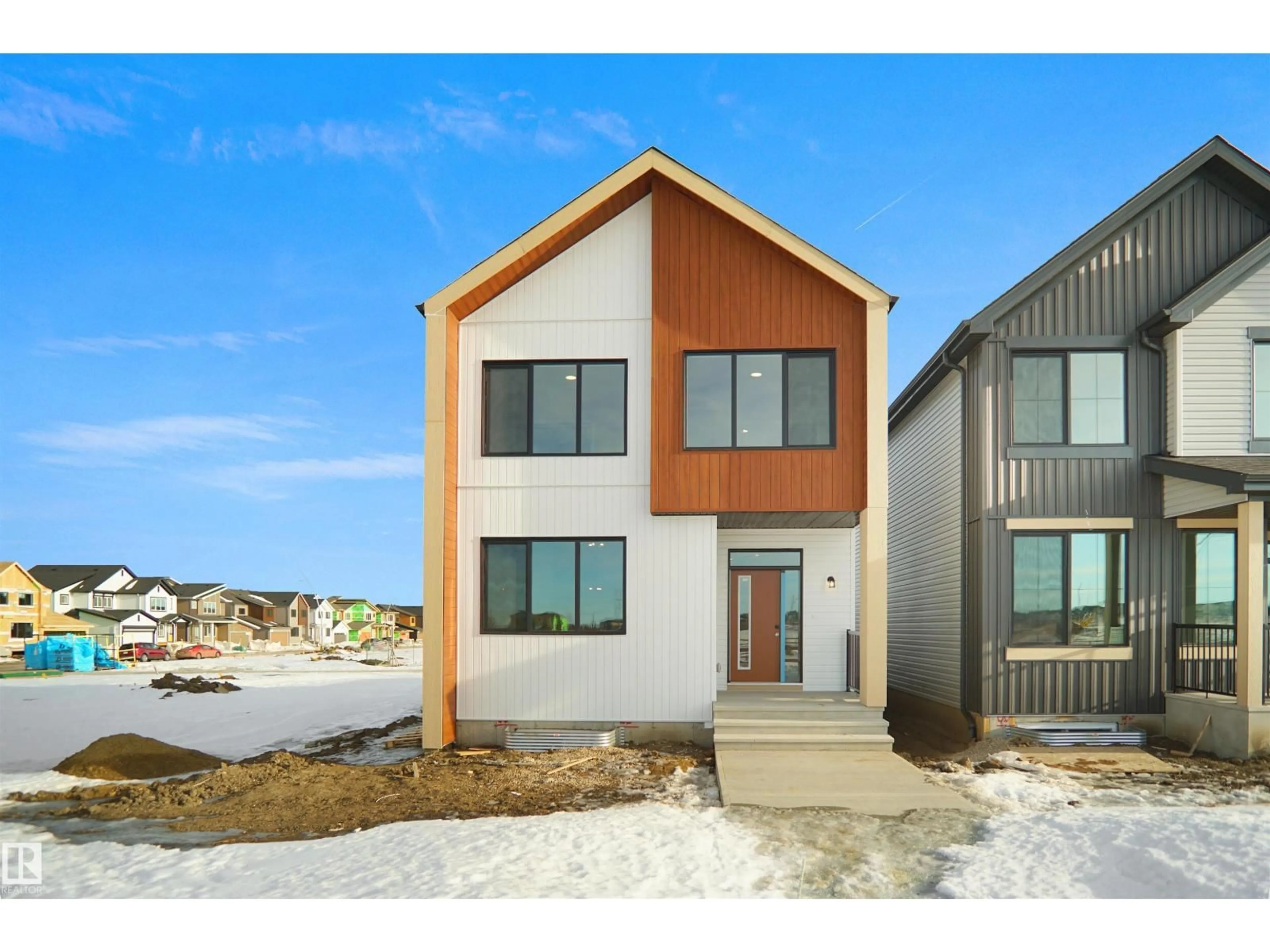 Home with brick exterior material, street for NE - 17518 5A ST, Edmonton Alberta T5Y4E8