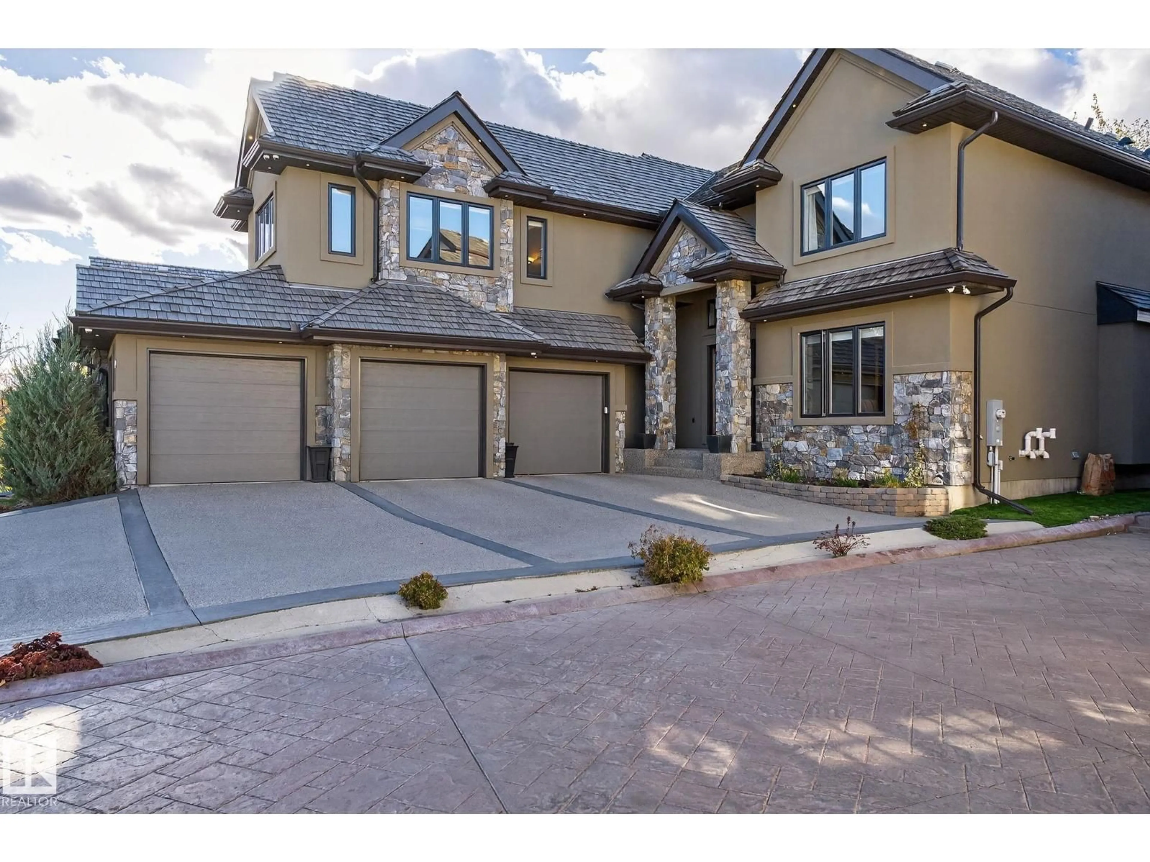 Home with brick exterior material, street for 4810 DONSDALE DR, Edmonton Alberta T6M2N2