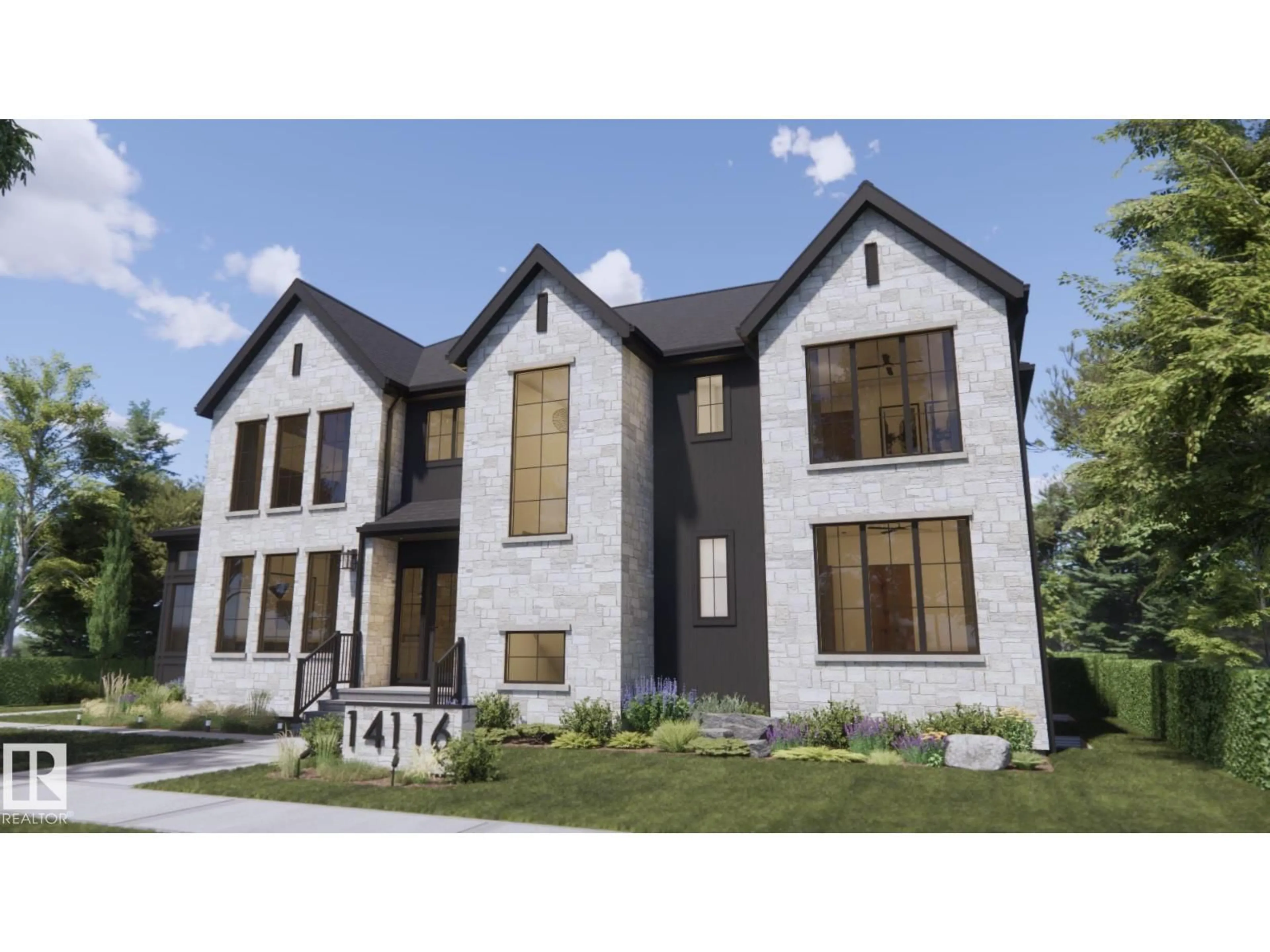 Home with brick exterior material, street for NW - 14116 95 AV, Edmonton Alberta T5N0A2