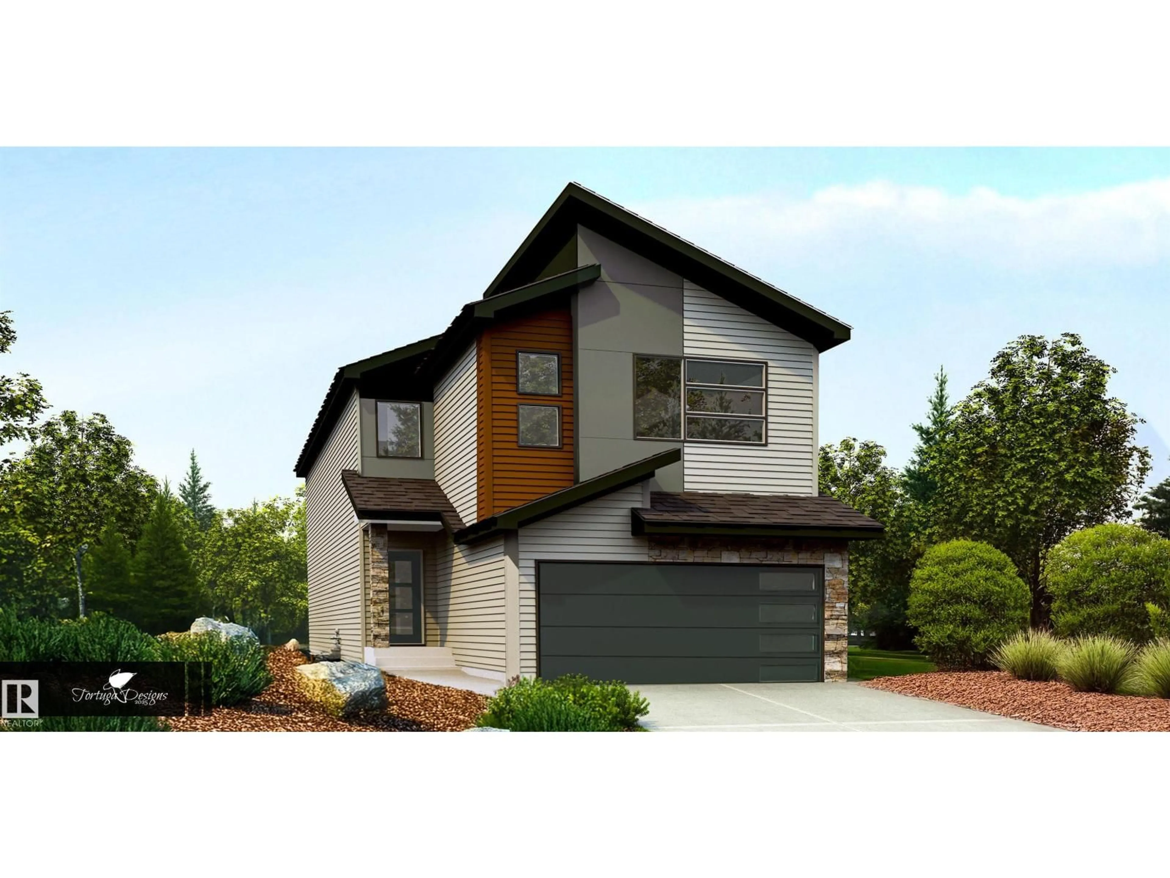 Home with brick exterior material, street for NW - 4220 208 ST, Edmonton Alberta T6M3E4