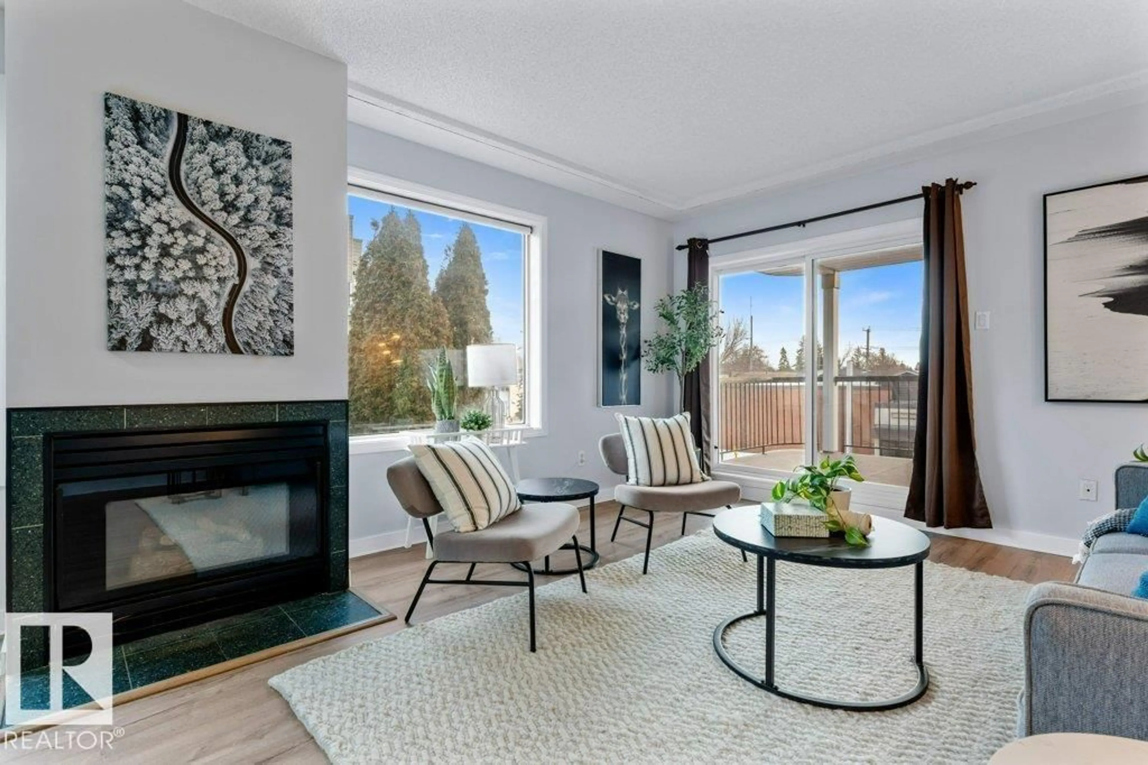 Living room with furniture, unknown for #304 - 10816 76 AV, Edmonton Alberta T6E6L3