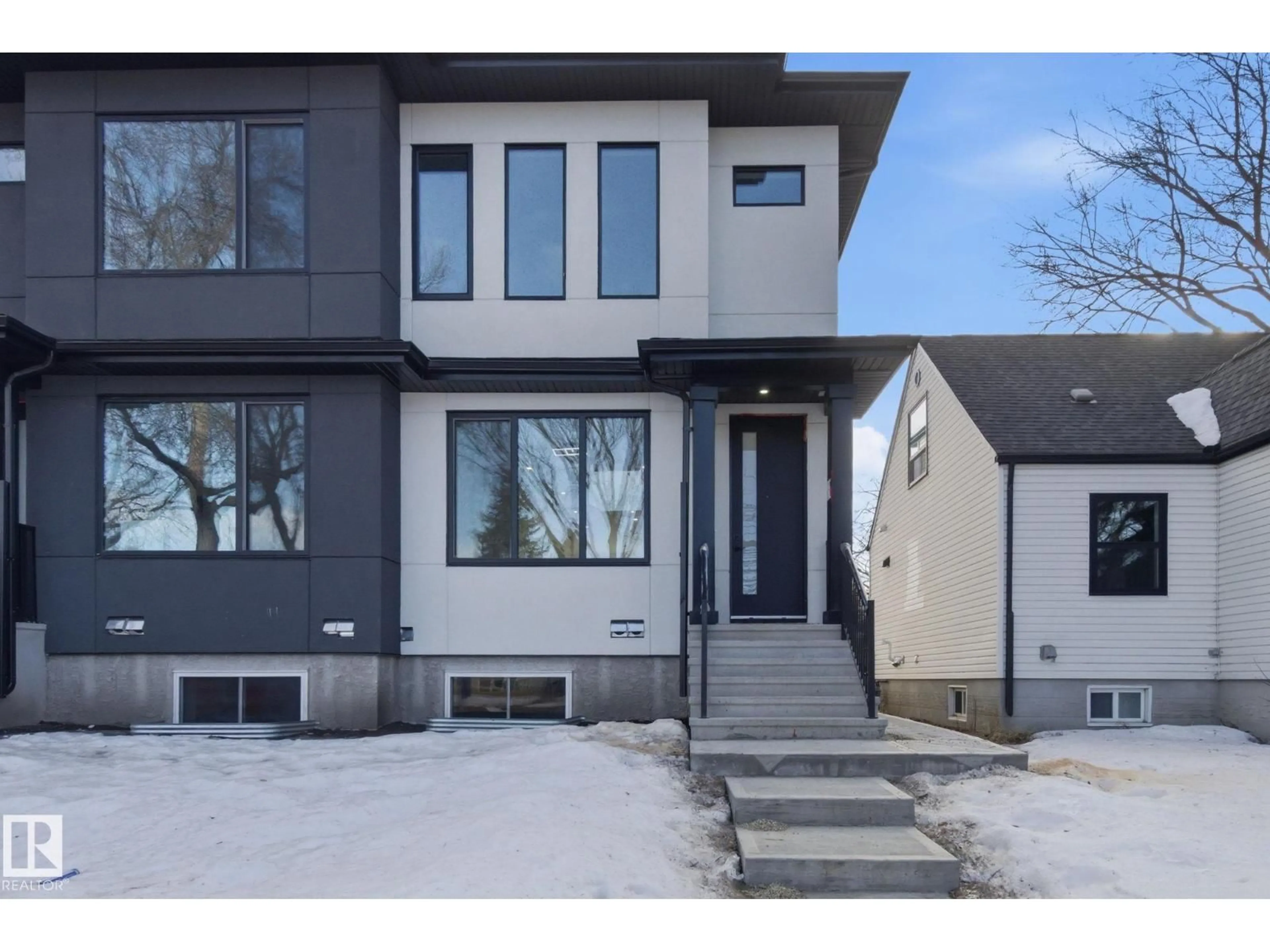 Home with brick exterior material, street for 7953 79 AV, Edmonton Alberta T6C0P7