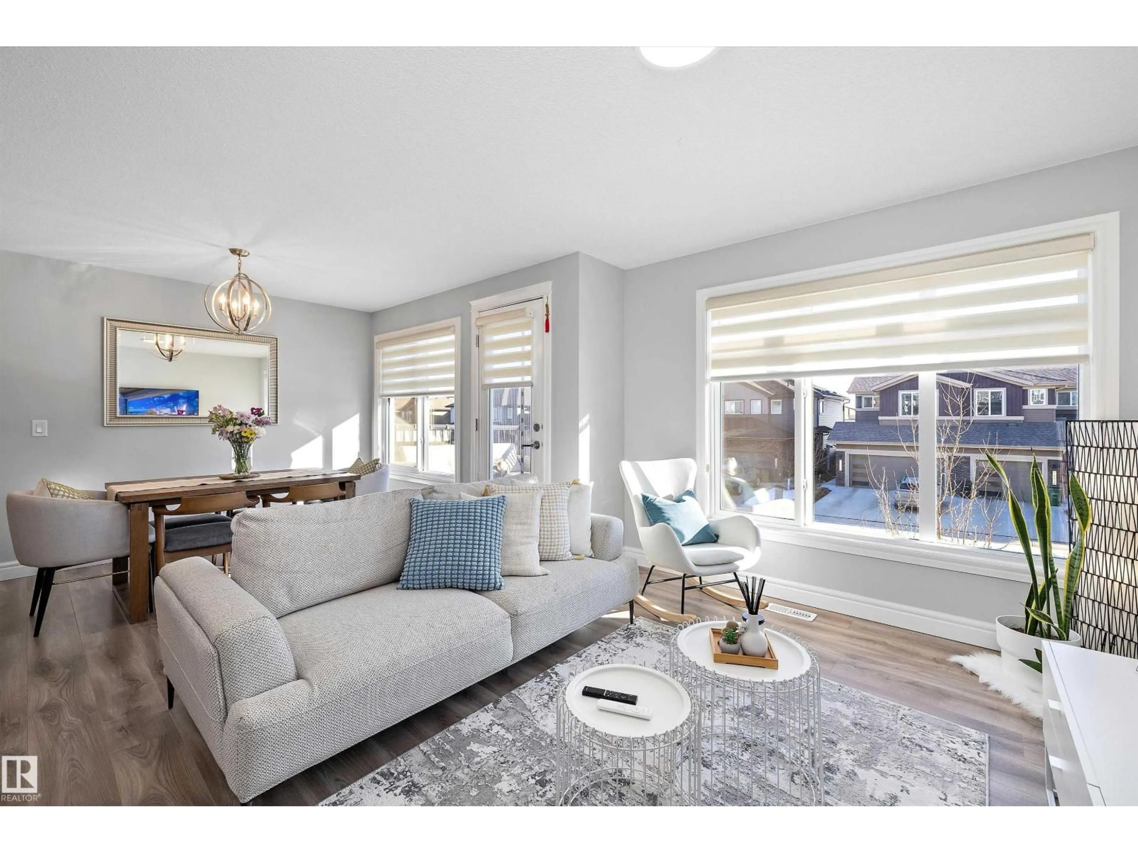 Living room with furniture, unknown for 7644 KORULUK PL, Edmonton Alberta T6W4R7