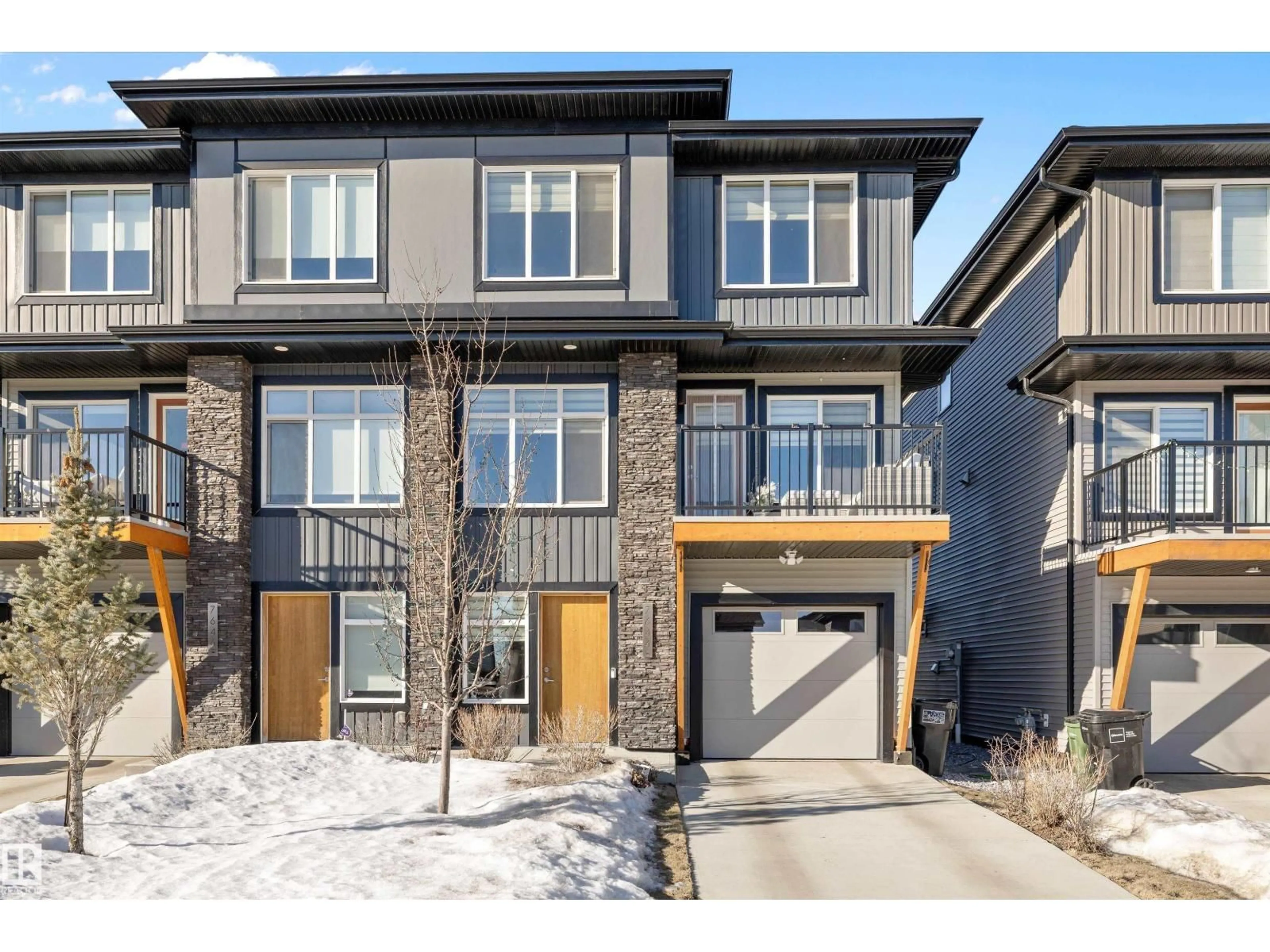 Home with brick exterior material, street for 7644 KORULUK PL, Edmonton Alberta T6W4R7