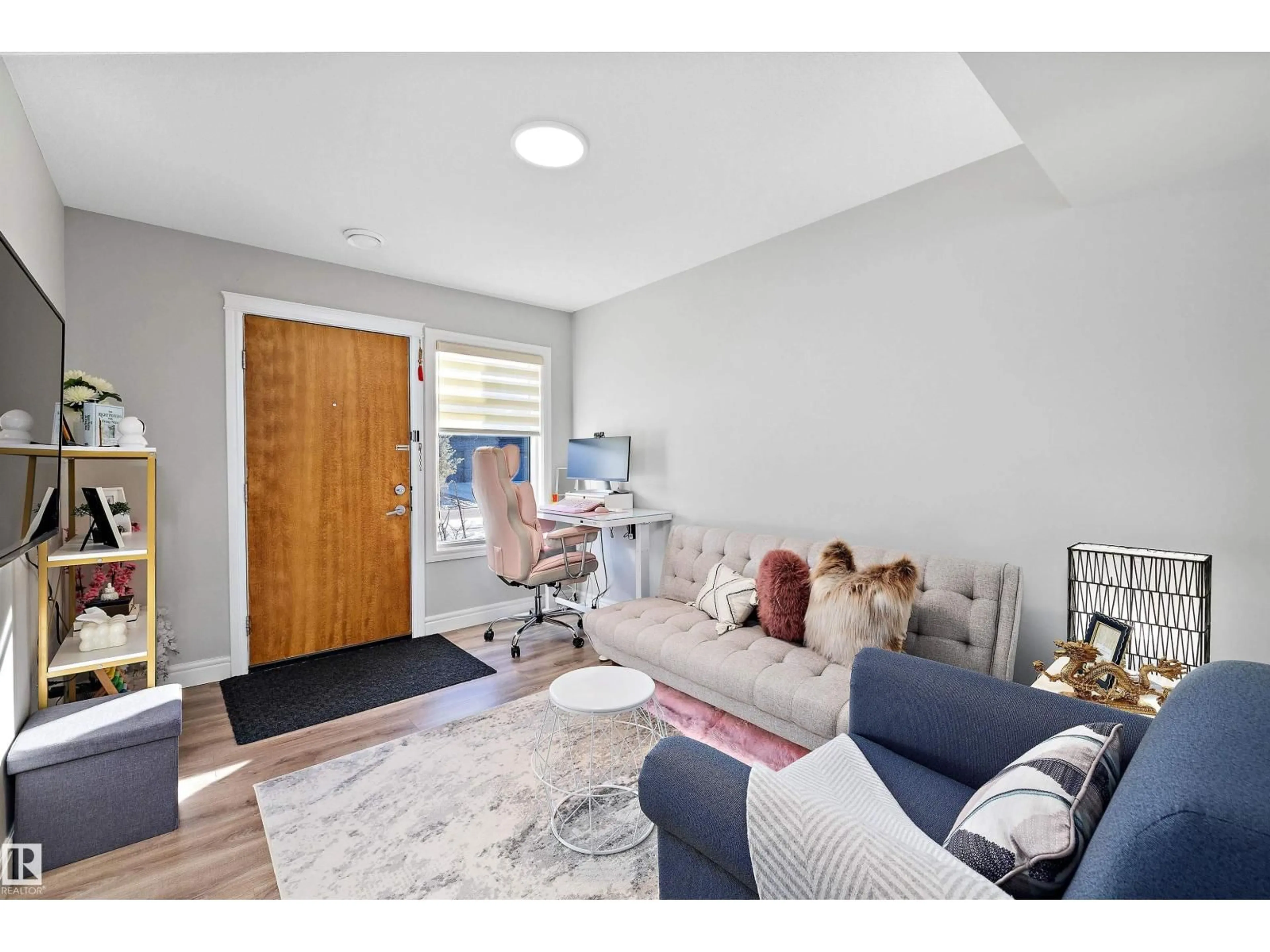 Living room with furniture, unknown for 7644 KORULUK PL, Edmonton Alberta T6W4R7