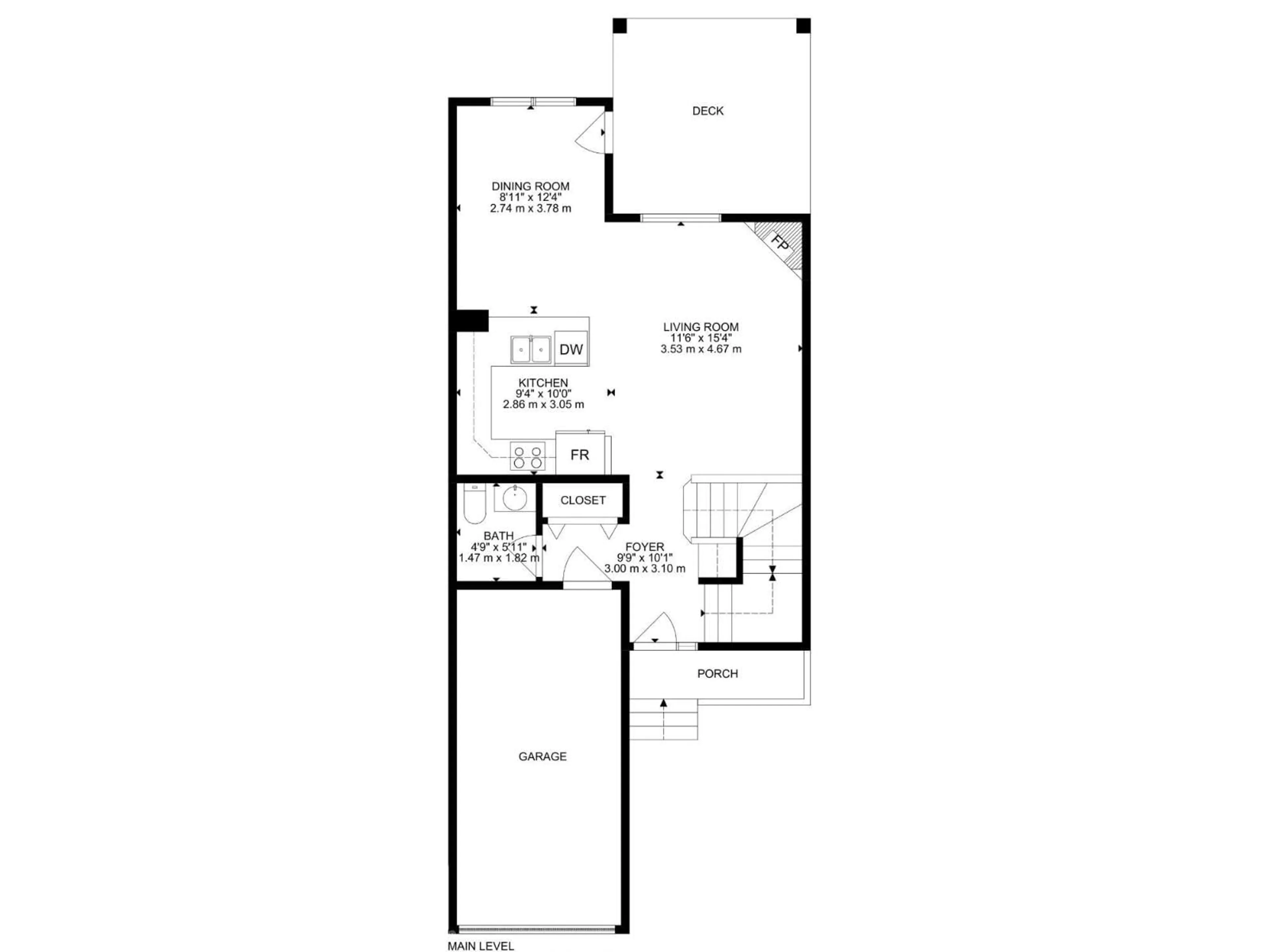 Floor plan for 9037 SCOTT CR, Edmonton Alberta T6R0E8