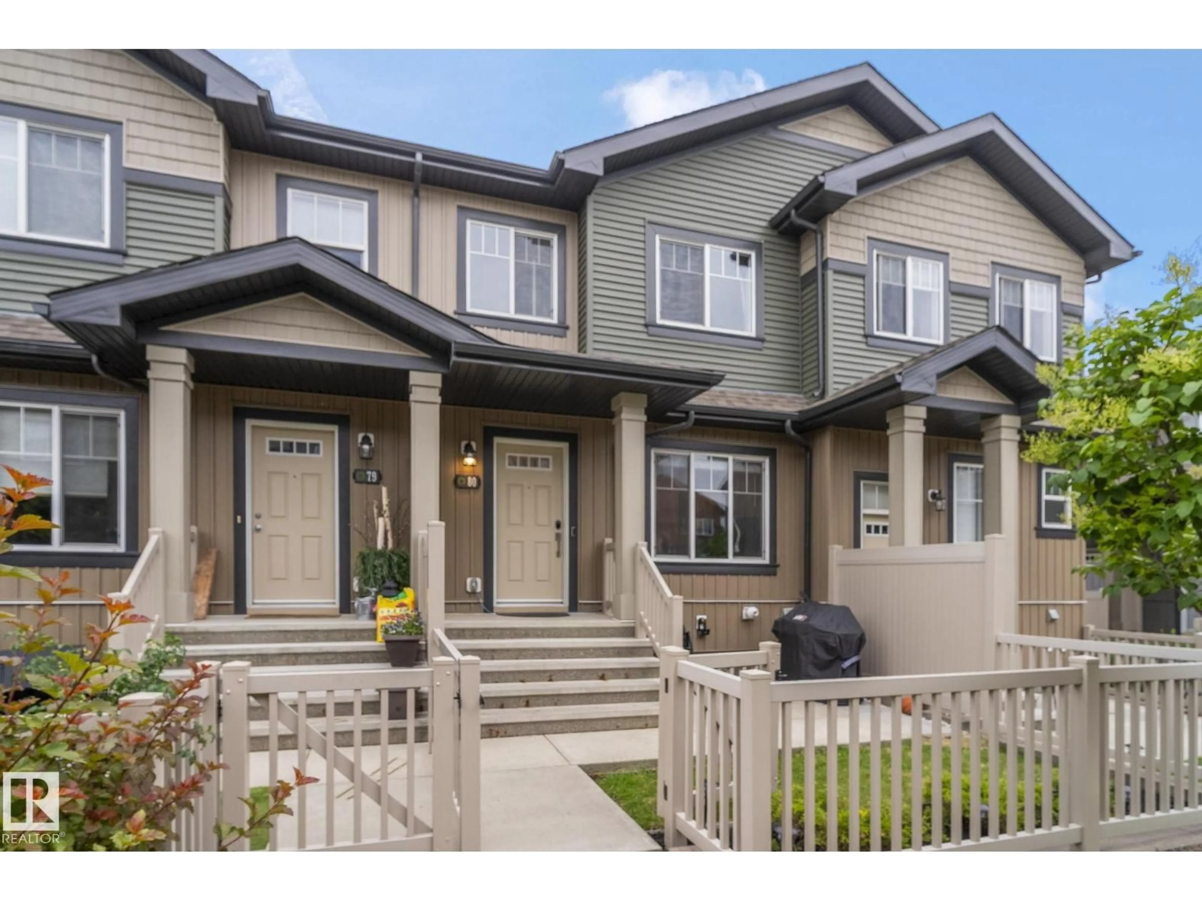 Home with vinyl exterior material, street for 80 - 3305 ORCHARDS LINK, Edmonton Alberta T6X2H1