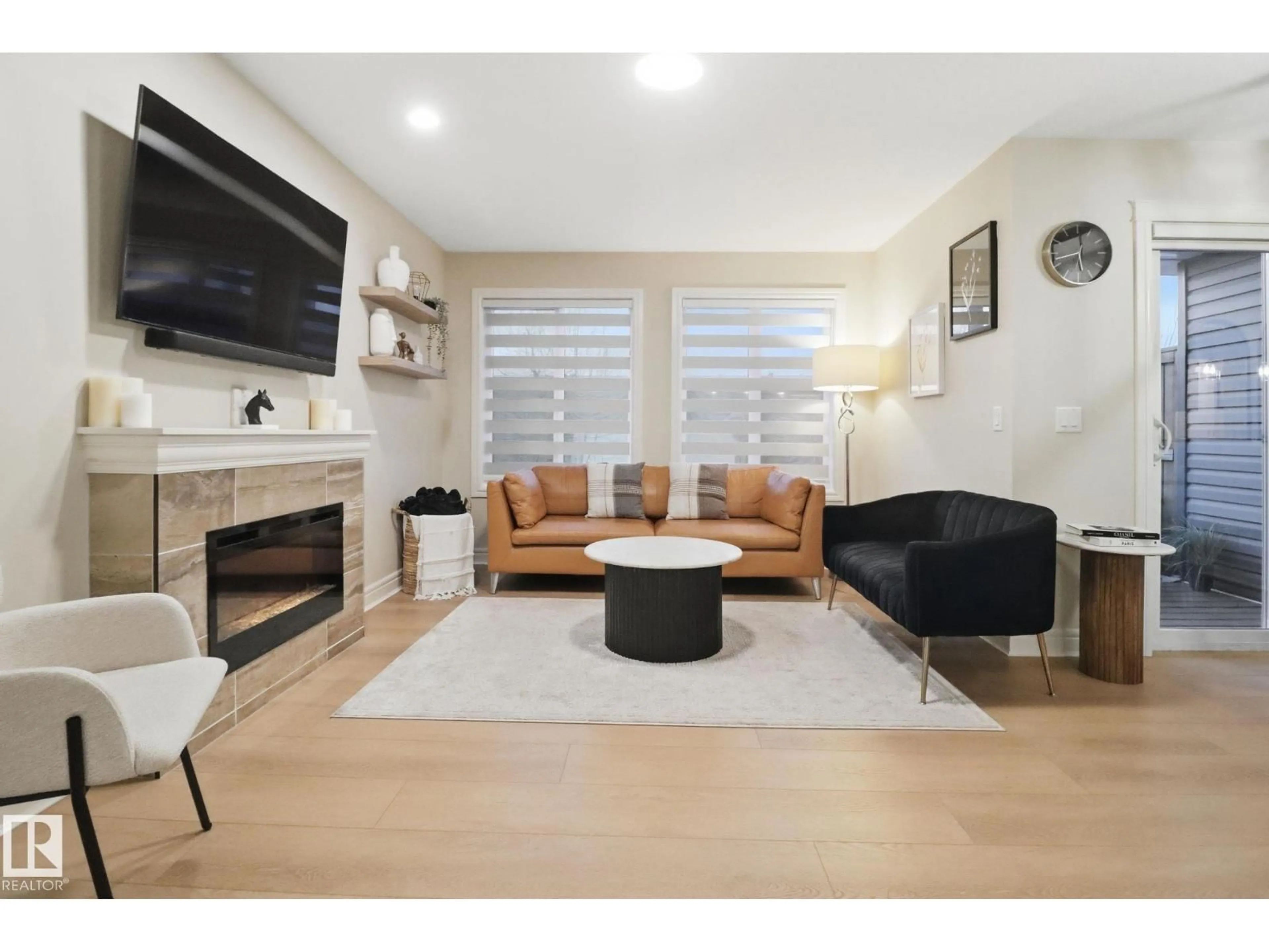 Living room with furniture, unknown for SW - 1418 169 ST, Edmonton Alberta T6W3P7