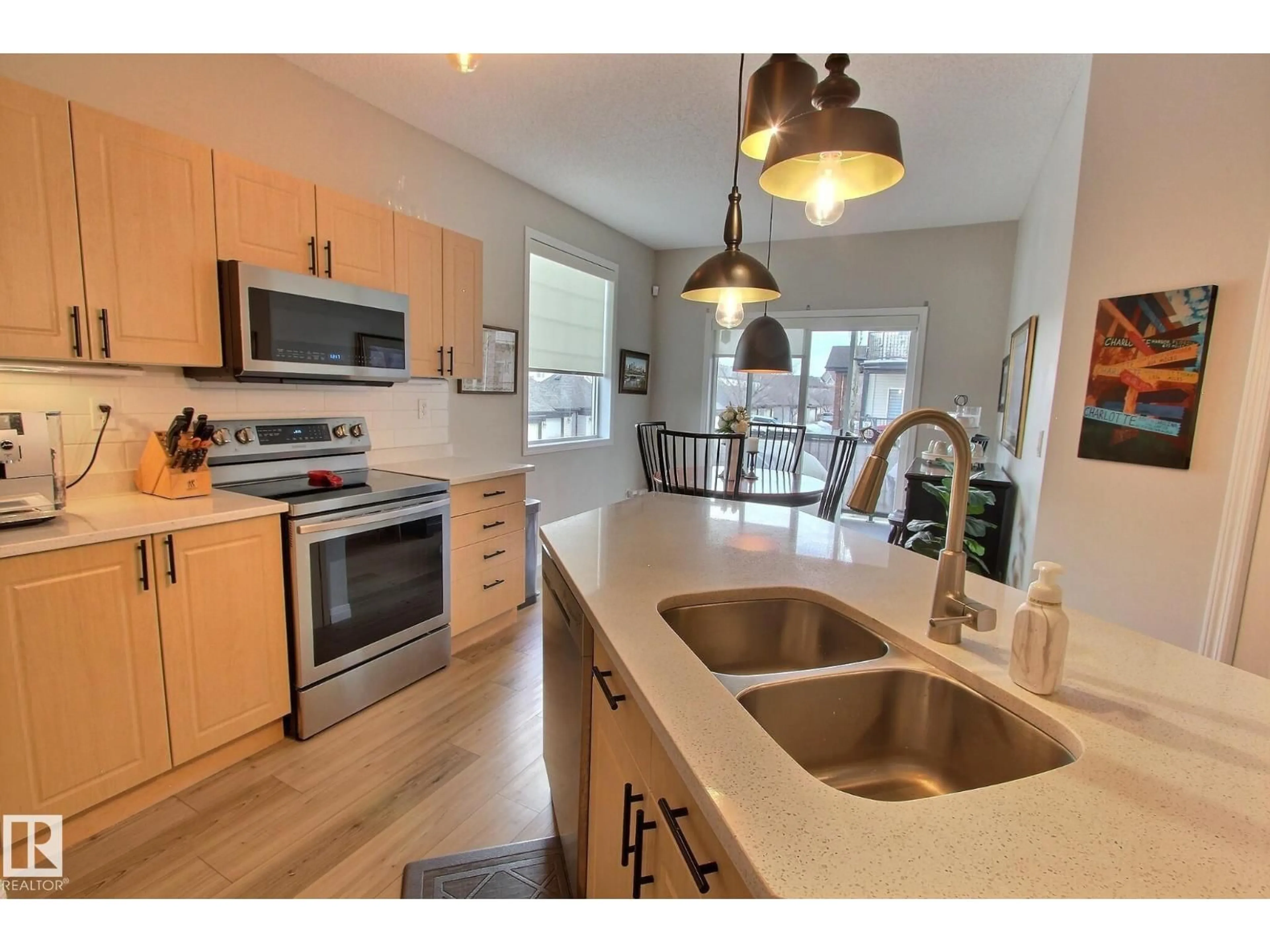 Open concept kitchen, unknown for #26 - 4821 TERWILLEGAR CM, Edmonton Alberta T6R0C5