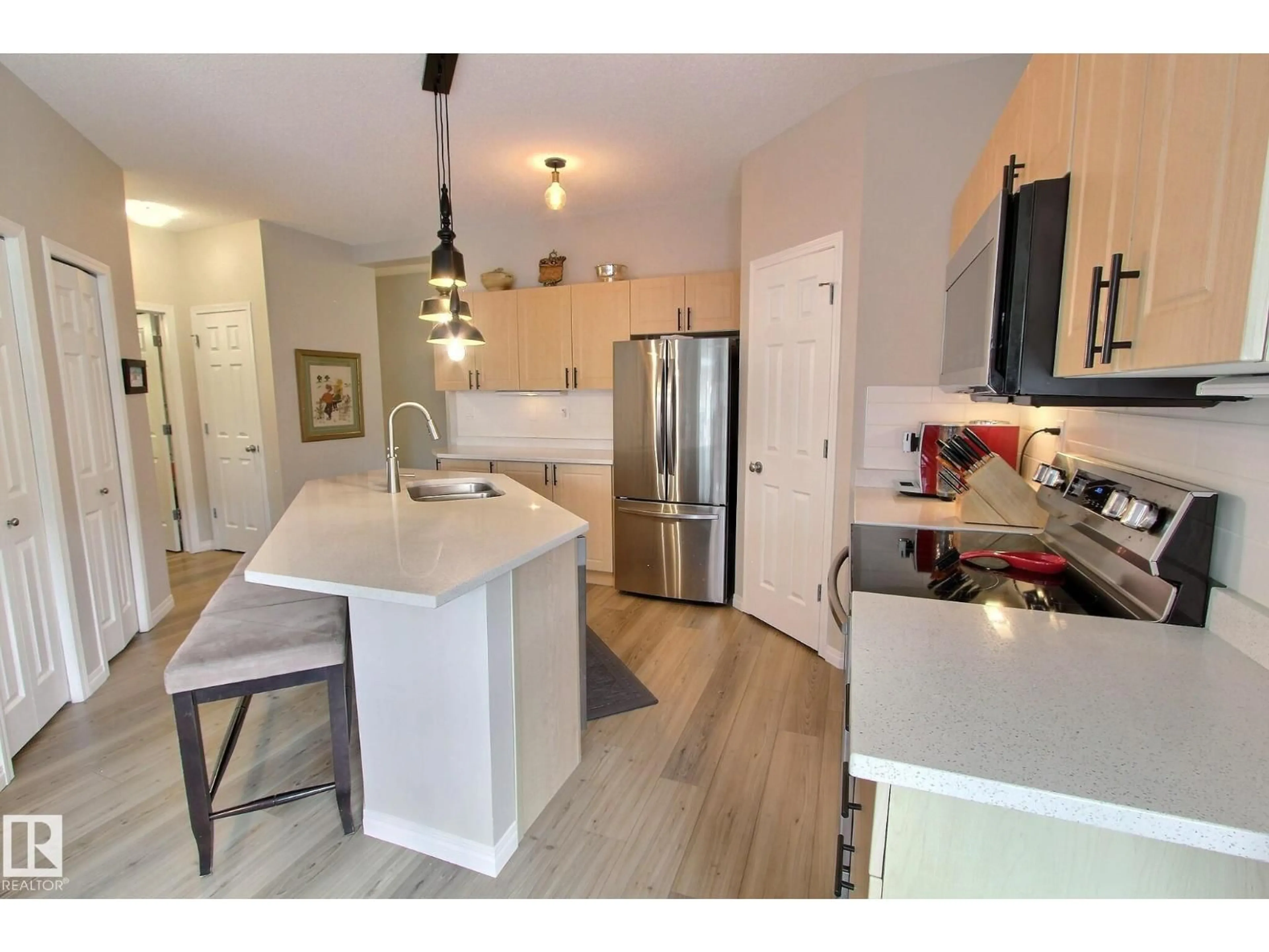 Open concept kitchen, unknown for #26 - 4821 TERWILLEGAR CM, Edmonton Alberta T6R0C5