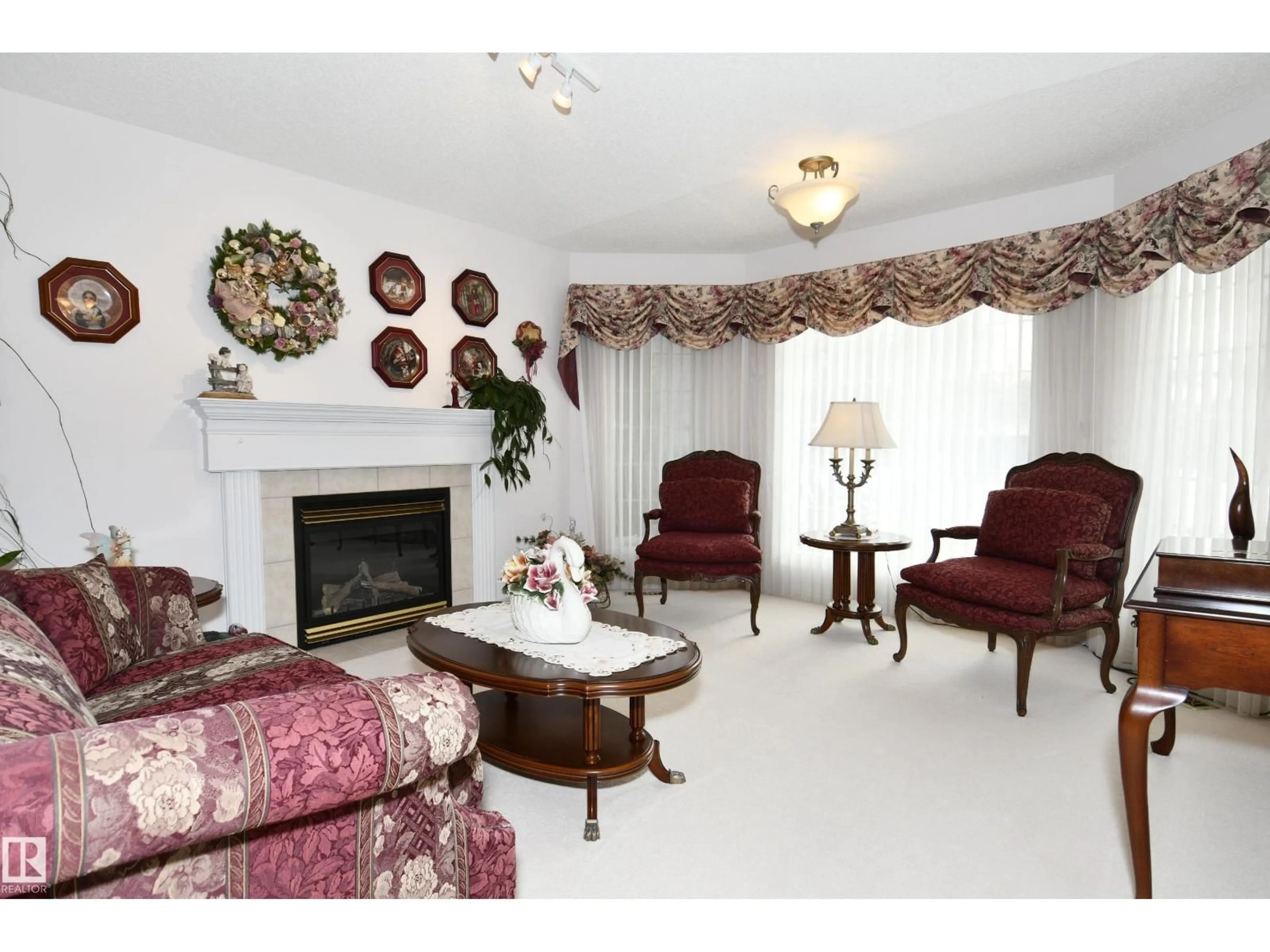 Living room with furniture, unknown for 5 - 102 BRIDGEPORT CX, Leduc Alberta T9E8K8