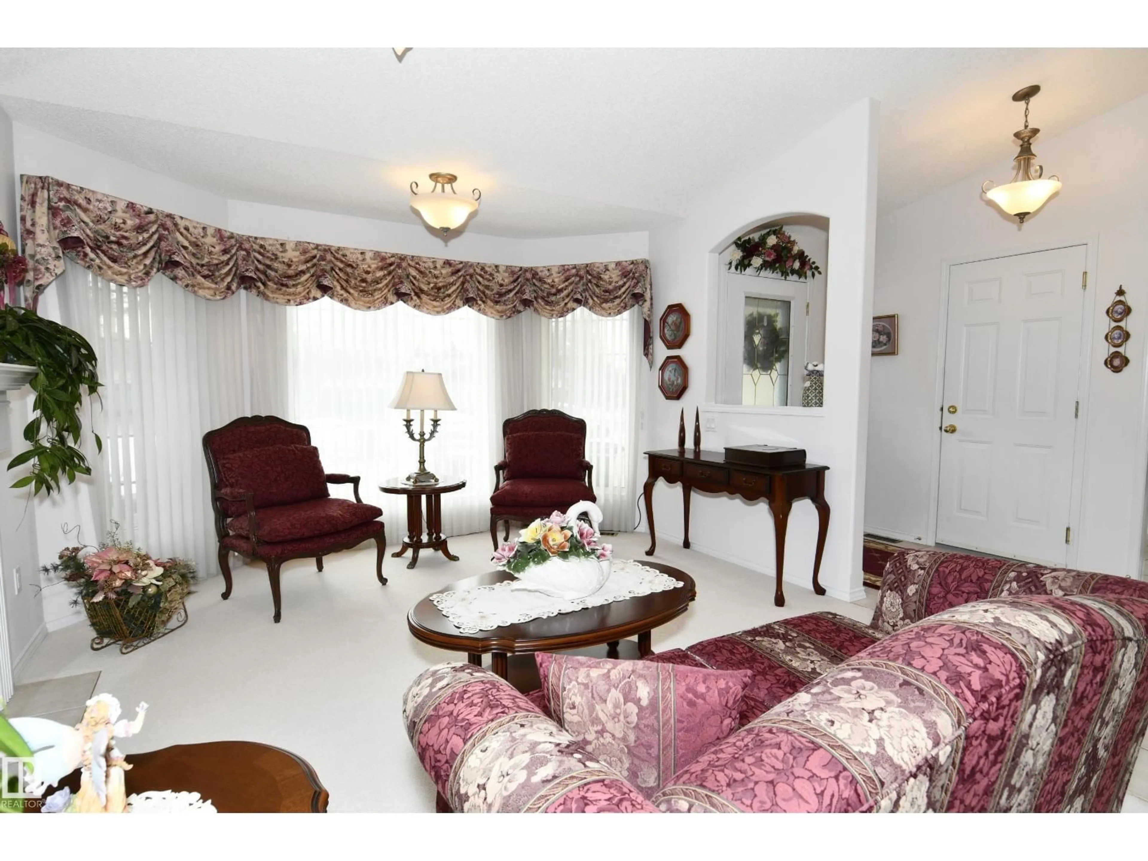 Living room with furniture, unknown for 5 - 102 BRIDGEPORT CX, Leduc Alberta T9E8K8