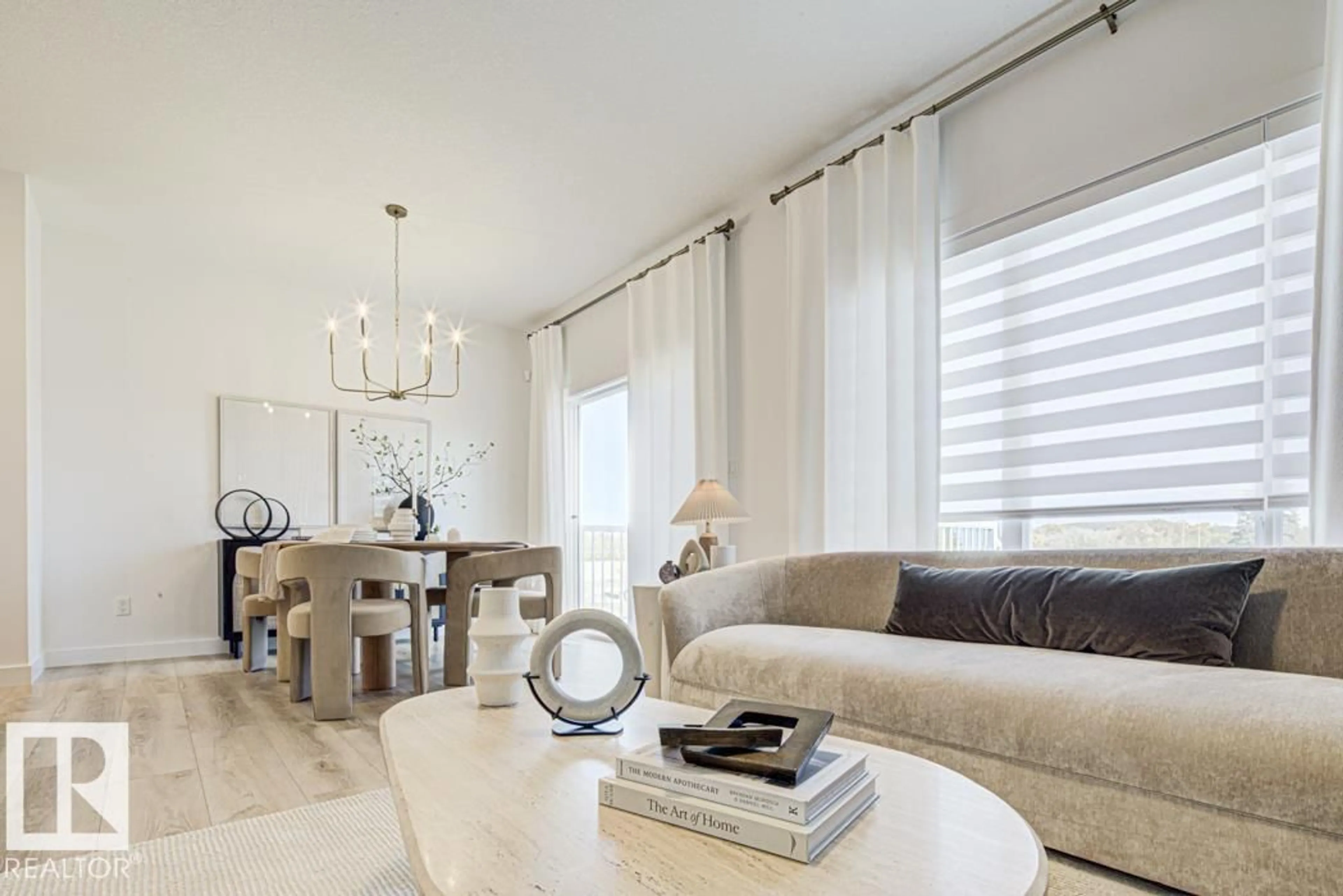 Living room with furniture, unknown for NW - 4039 207 ST, Edmonton Alberta T6M3G1