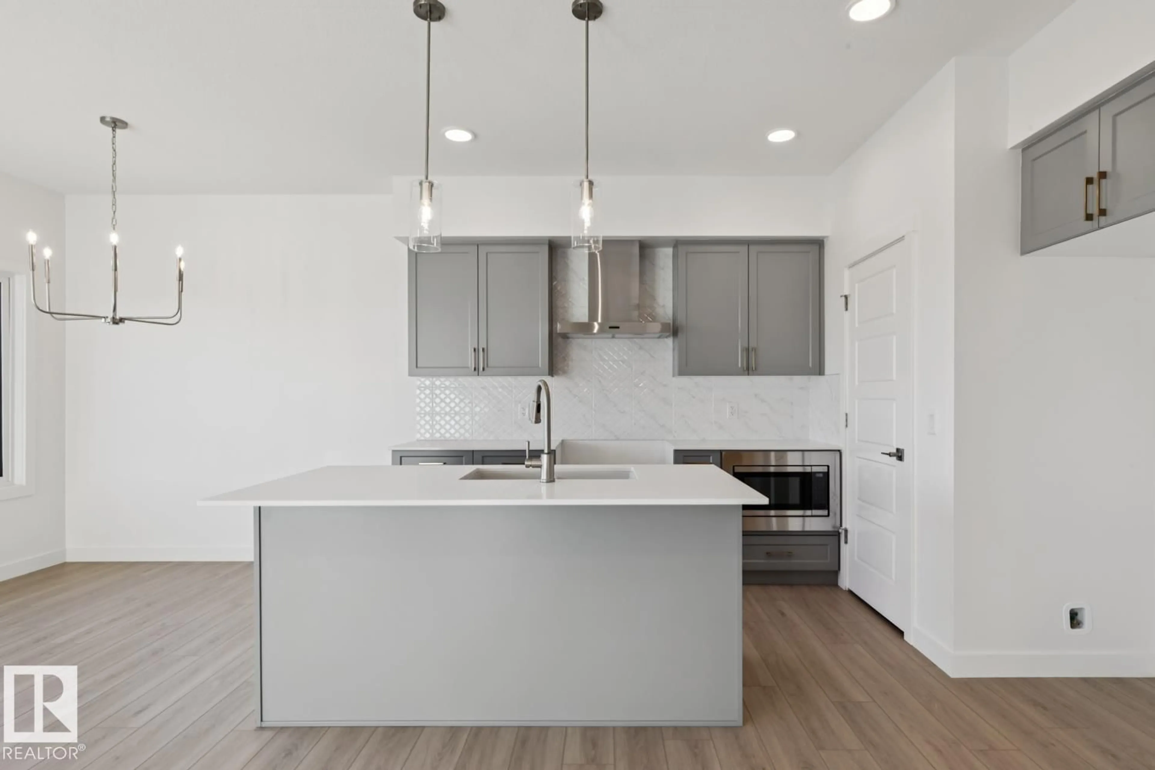 Open concept kitchen, unknown for 8624 183 AV, Edmonton Alberta T5Z0X5