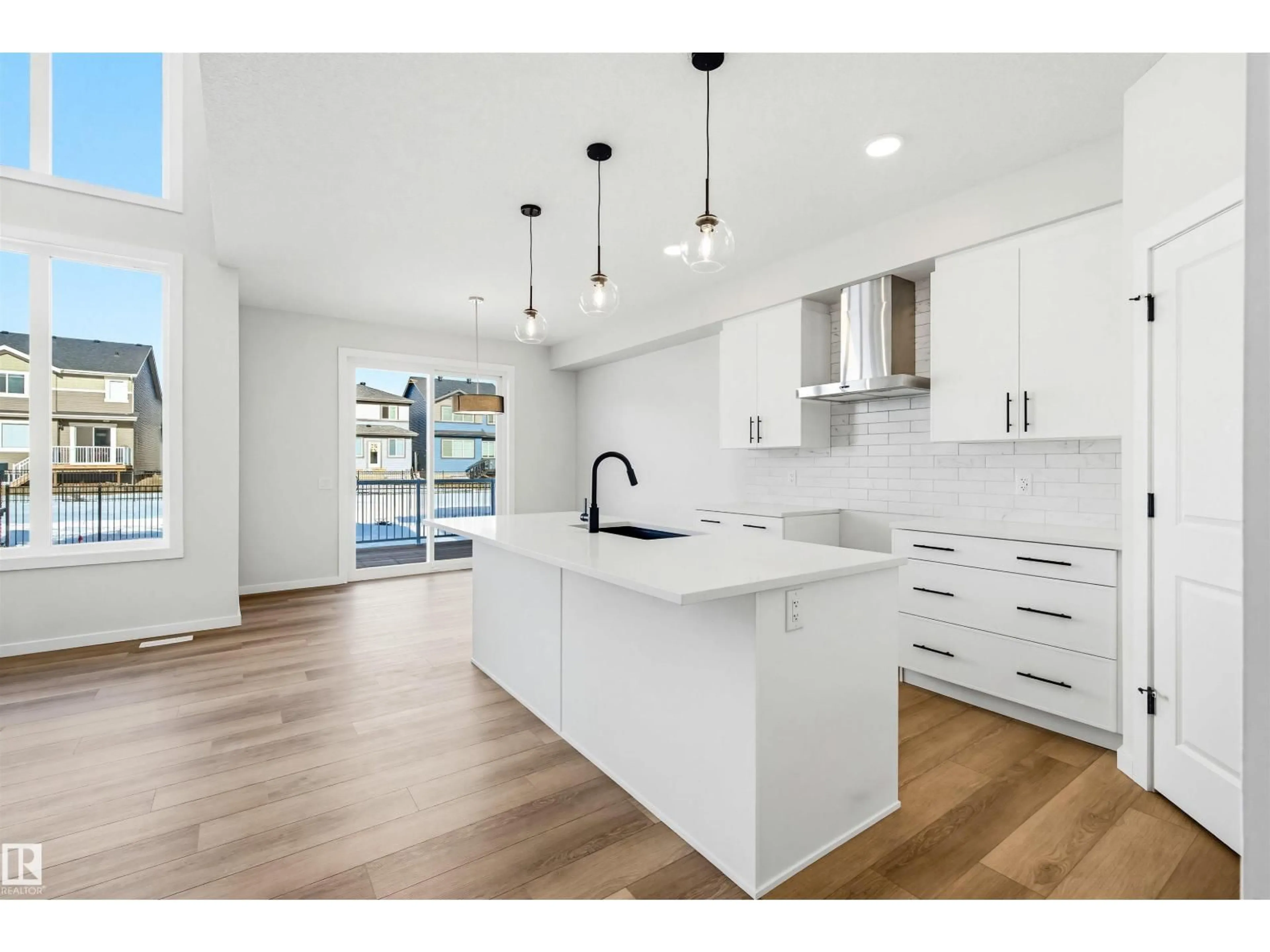 Open concept kitchen, unknown for 22812 82 AV, Edmonton Alberta T5T7X9