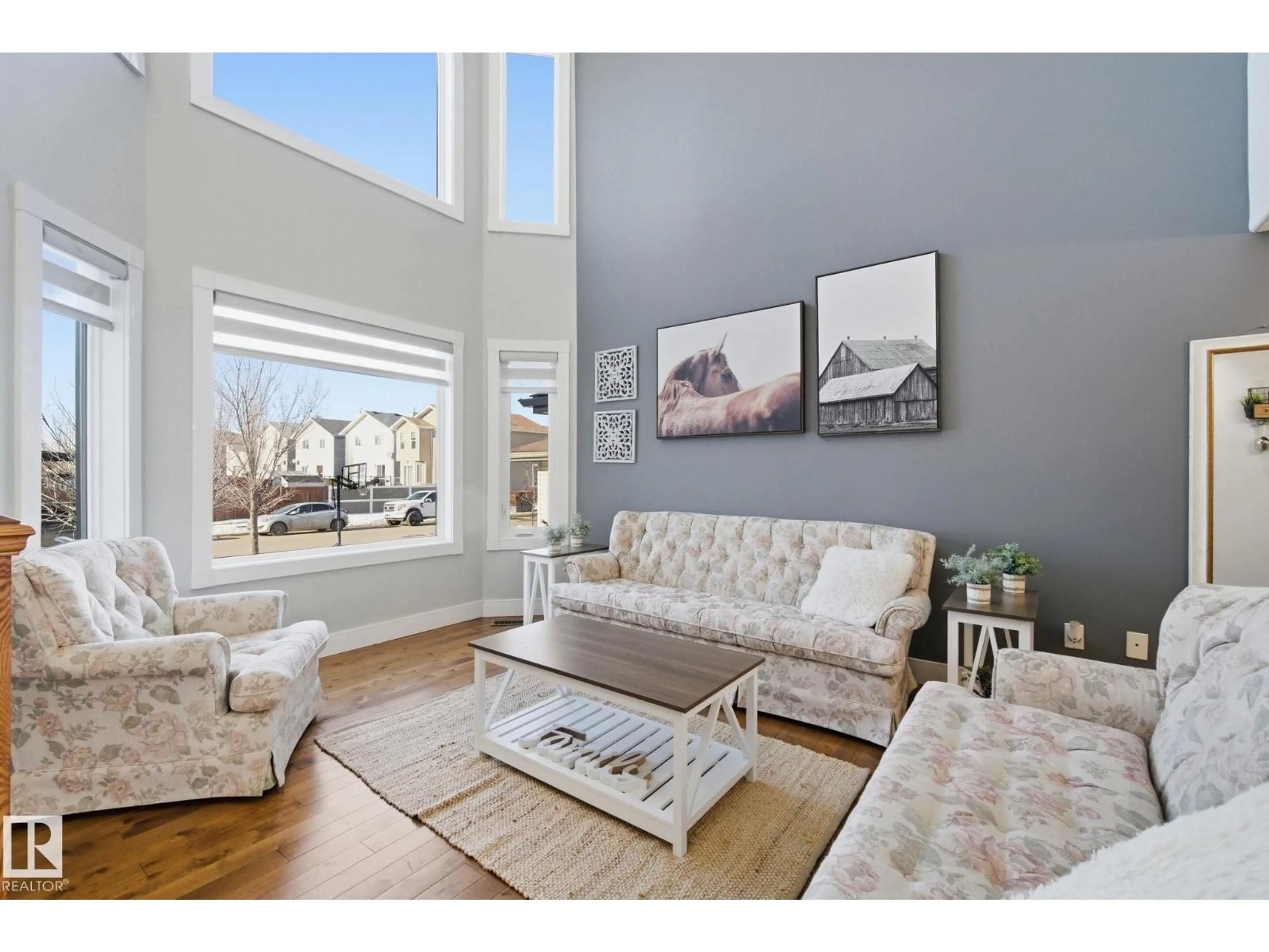 Living room with furniture, unknown for 48 DOUGLAS CR, Leduc Alberta T9E8P4