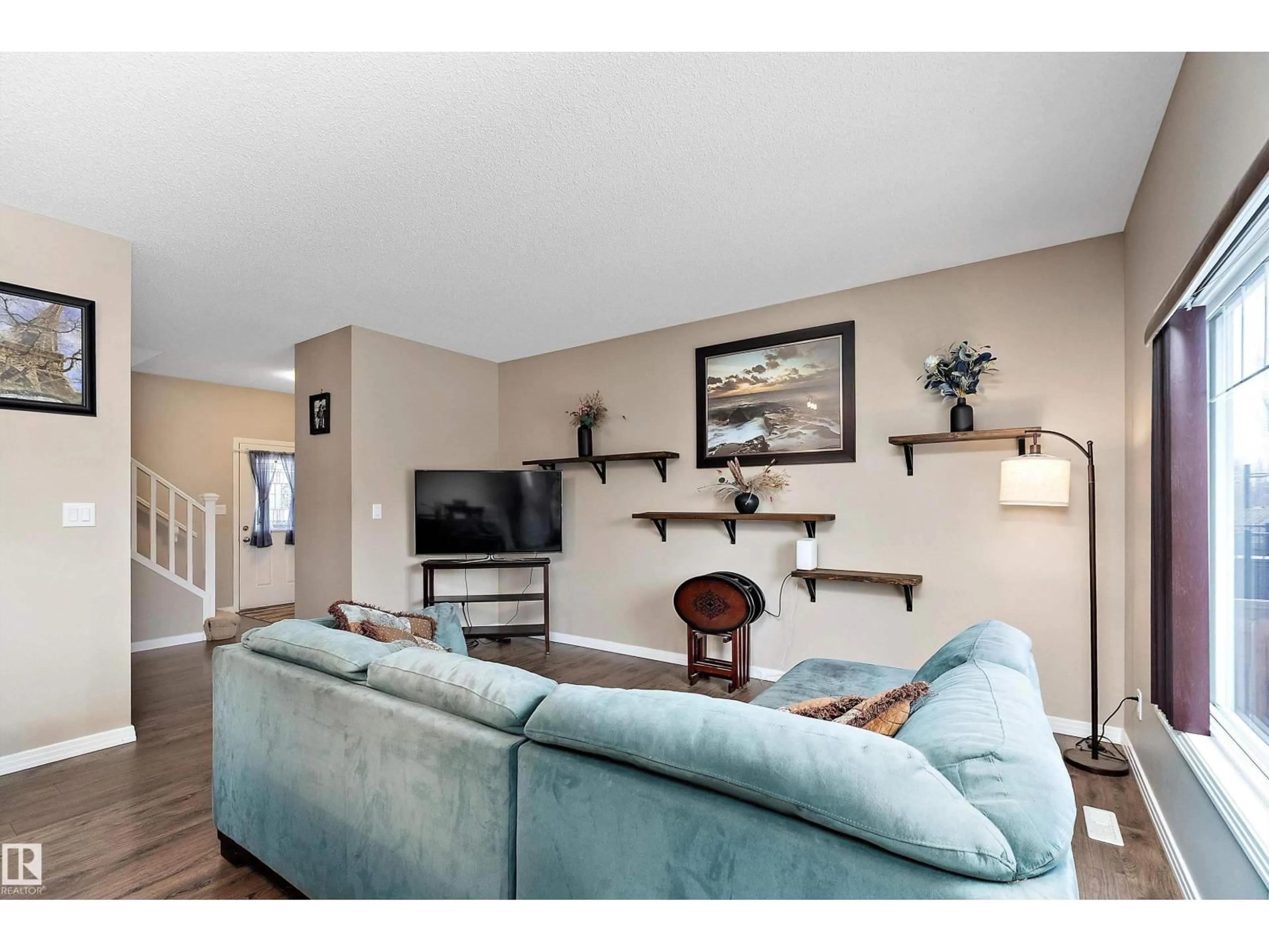 Living room with furniture, unknown for 33 SUTHERLAND ST, Leduc Alberta T9E8R6