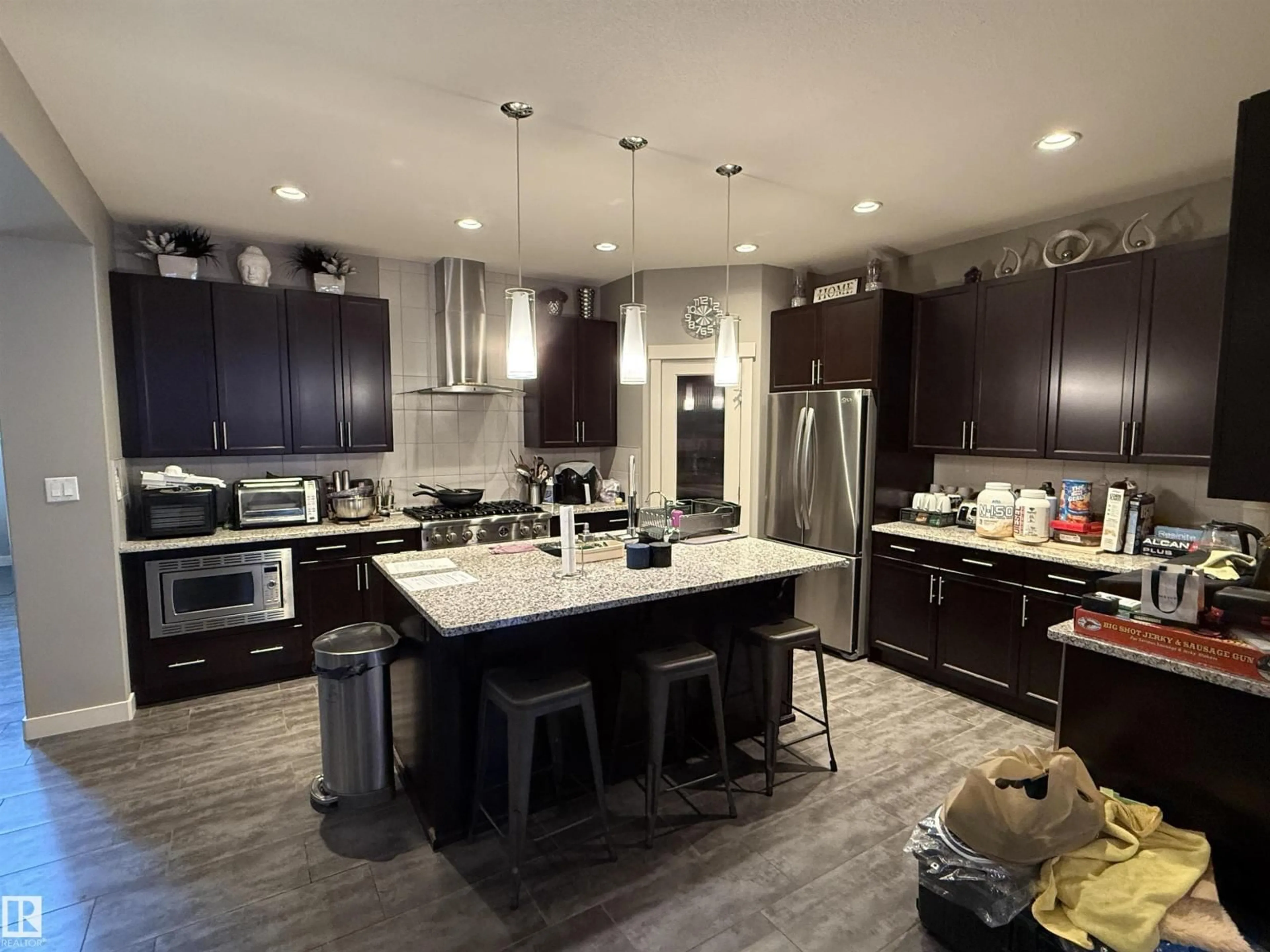 Open concept kitchen, unknown for 2036 ROCHESTER AV, Edmonton Alberta T5E6H3
