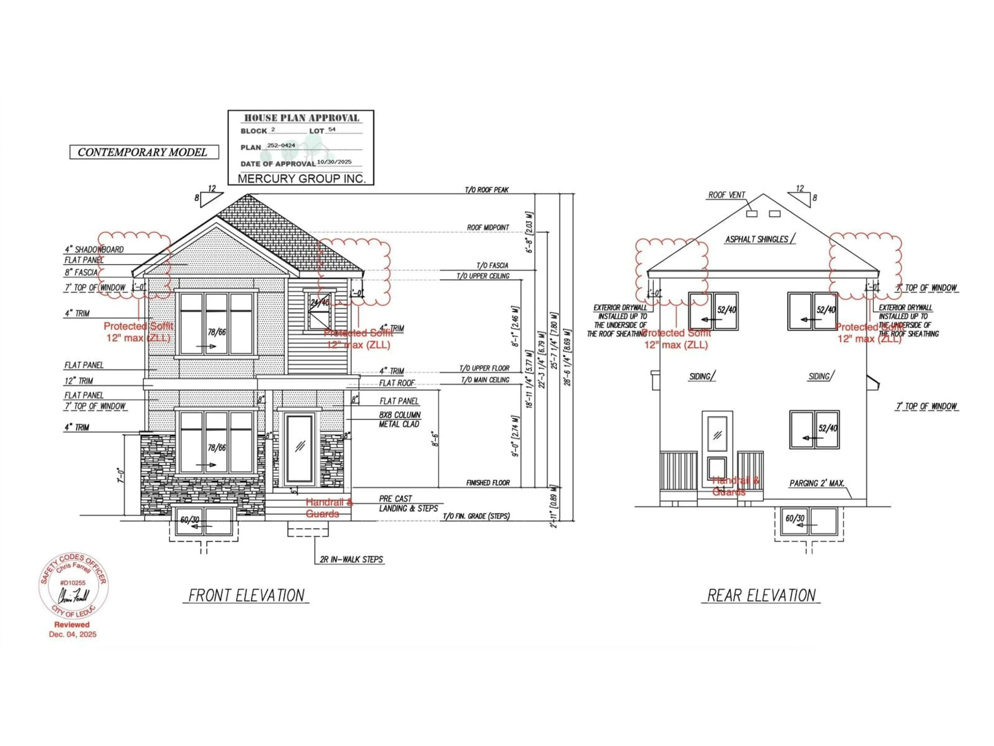 Floor plan for 426 CRYSTAL CREEK LI, Leduc Alberta T9E0X5