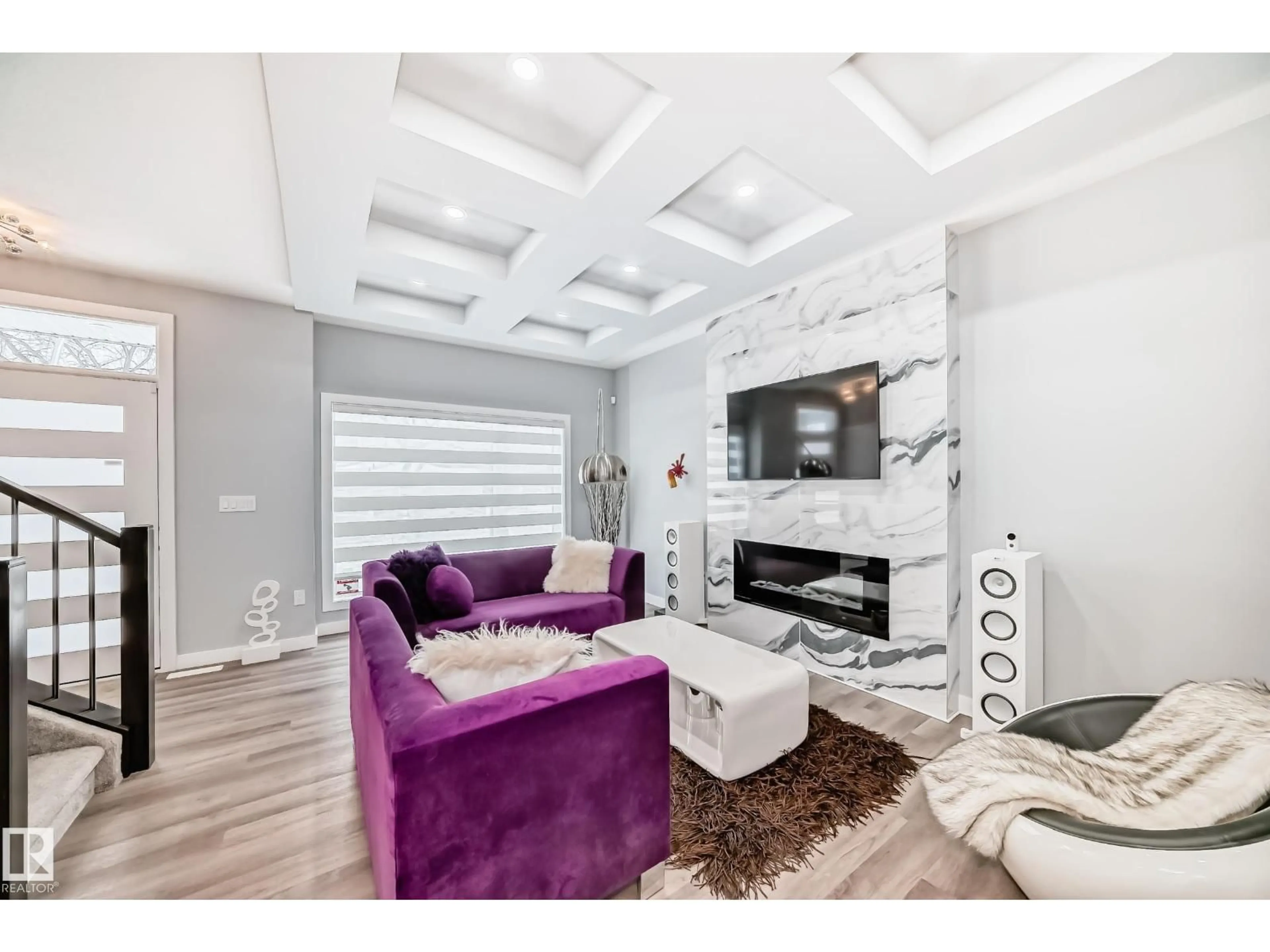 Living room with furniture, unknown for 13026 120 ST NW, Edmonton Alberta T5E5N9