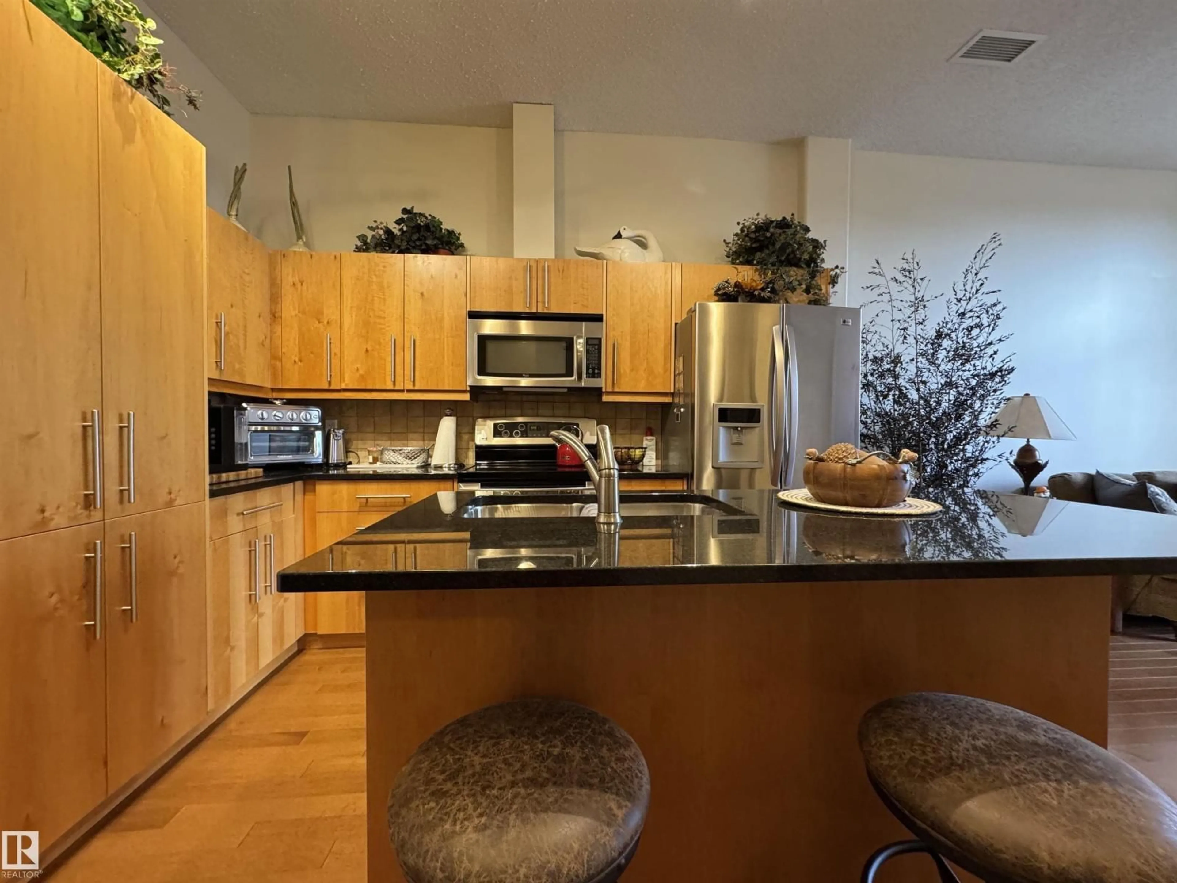 Contemporary kitchen, unknown for #115 - 6608 28 AV, Edmonton Alberta T6K2R1