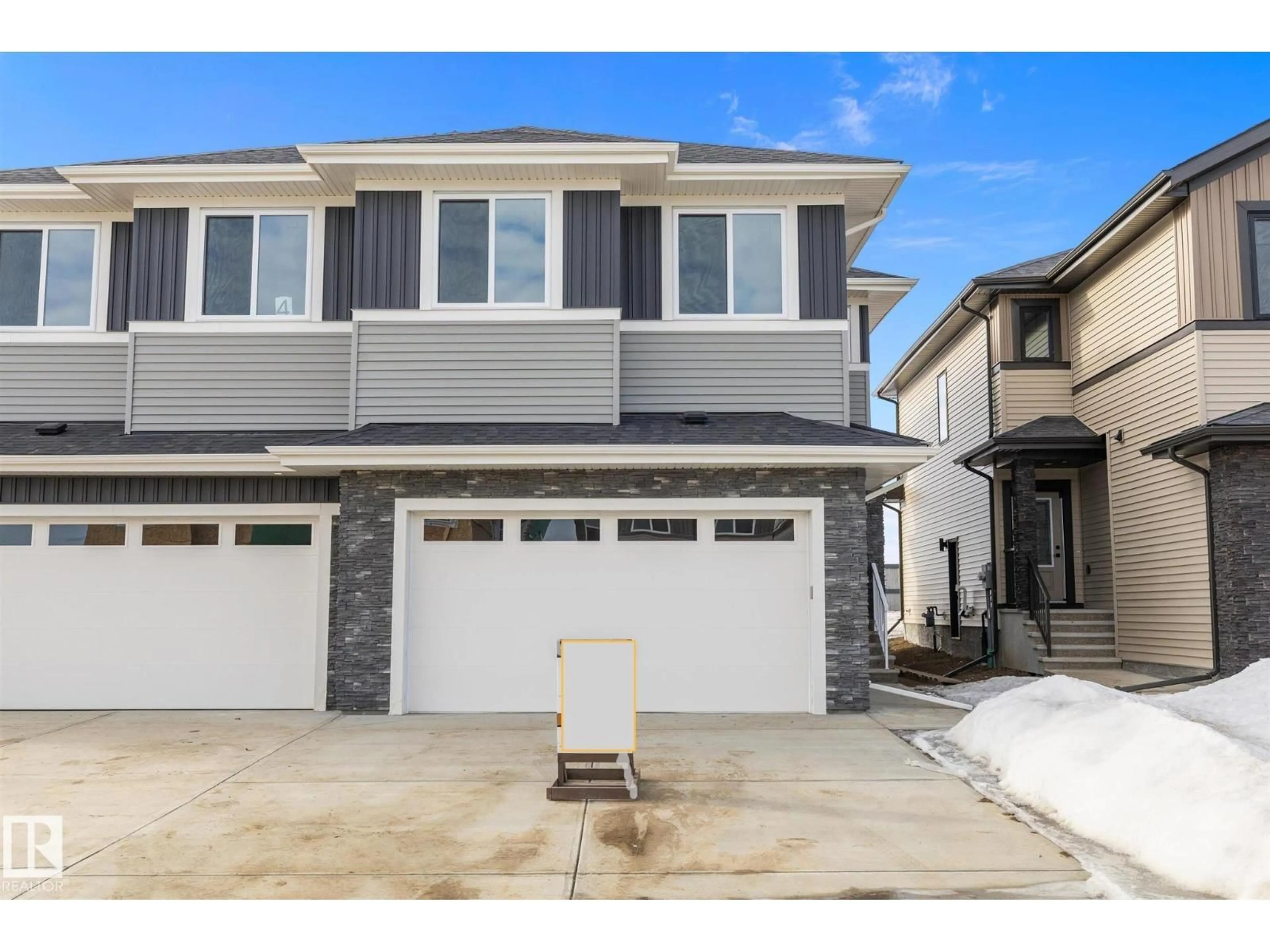 Home with vinyl exterior material, street for 6 AXELWOOD CR, Spruce Grove Alberta T7X4G4