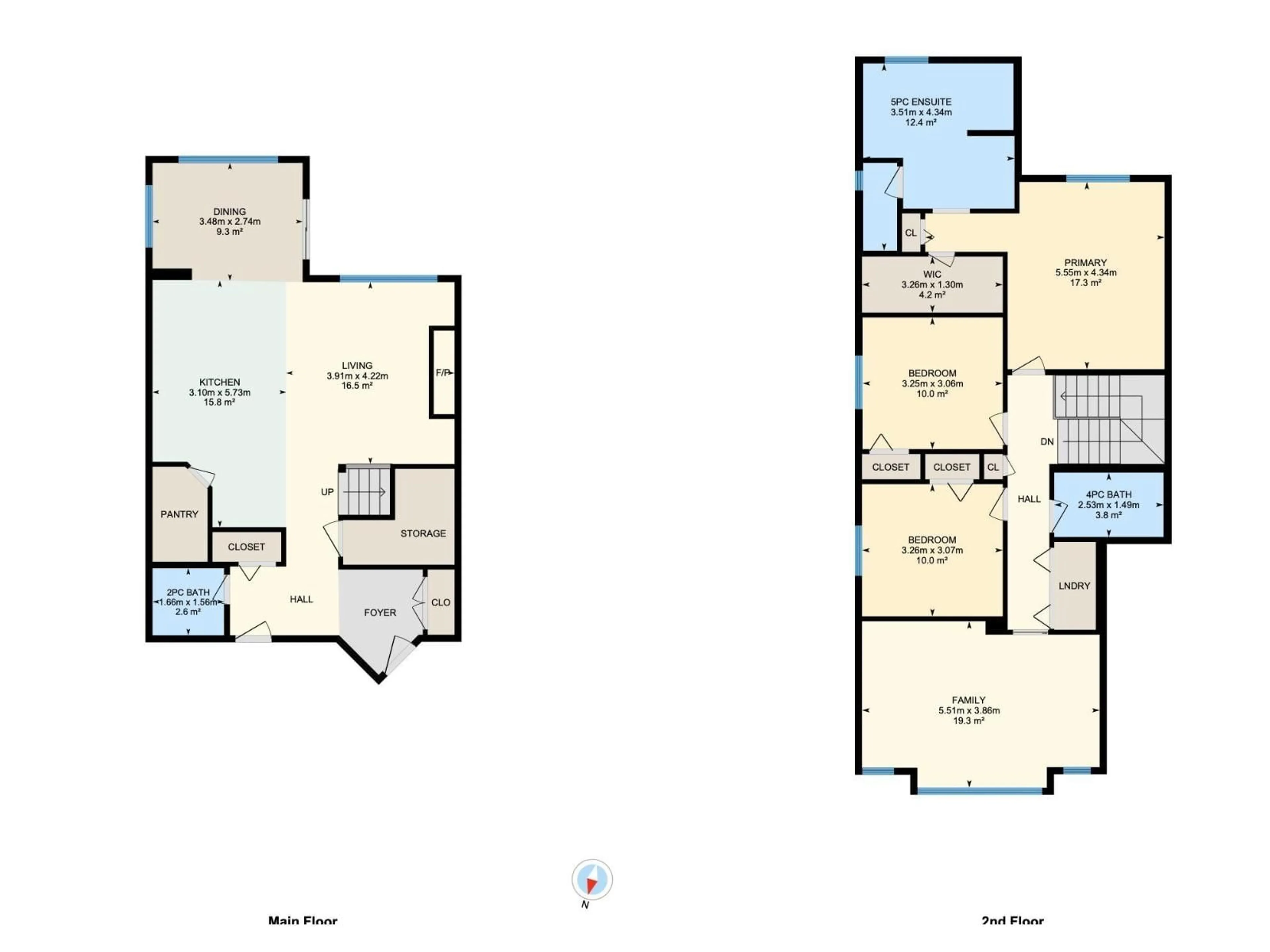 Floor plan for 12019 173 AV, Edmonton Alberta T5X0J6