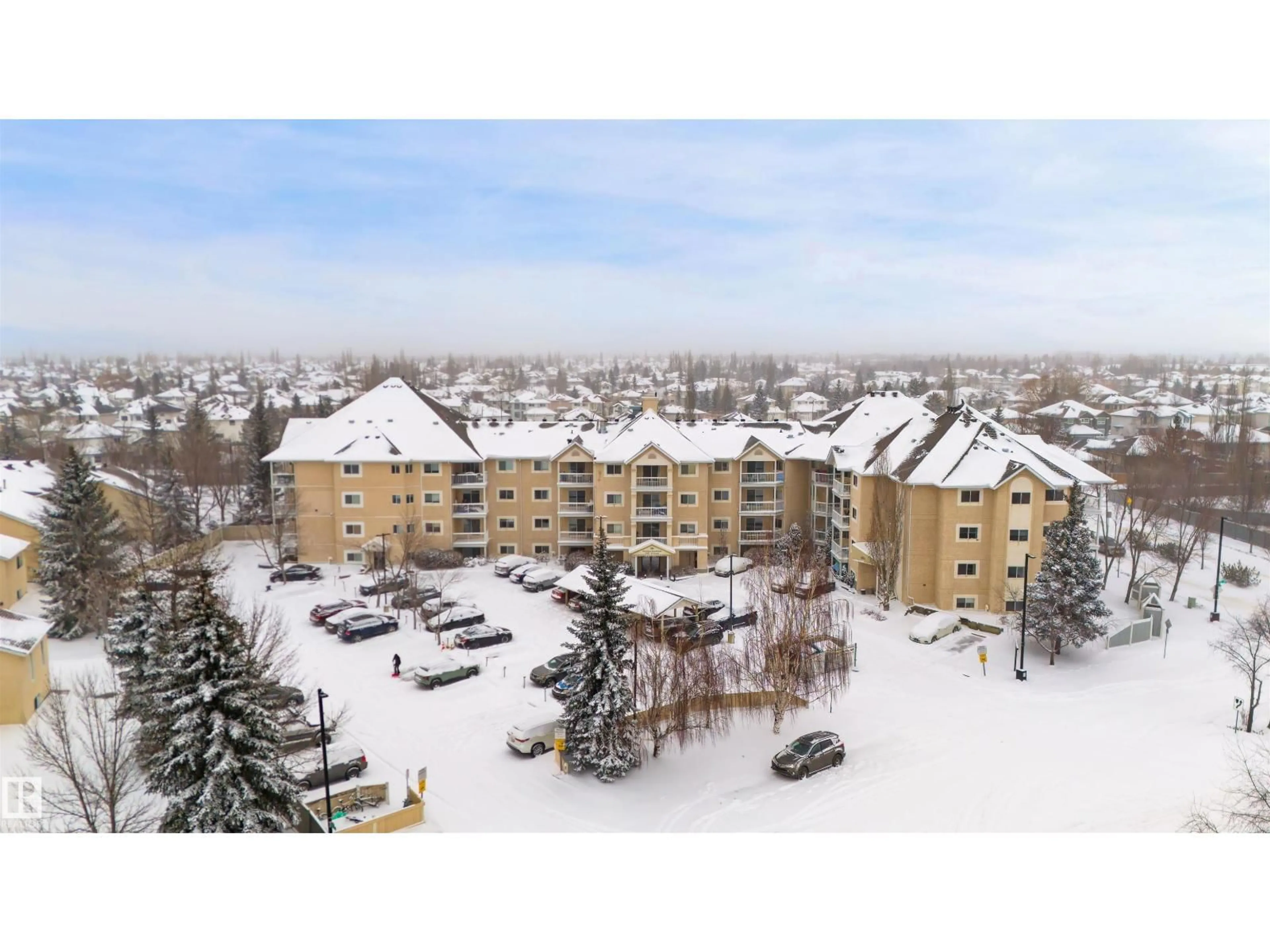 A pic from outside/outdoor area/front of a property/back of a property/a pic from drone, unknown for #312 - 11620 9A AV NW, Edmonton Alberta T6J7B4