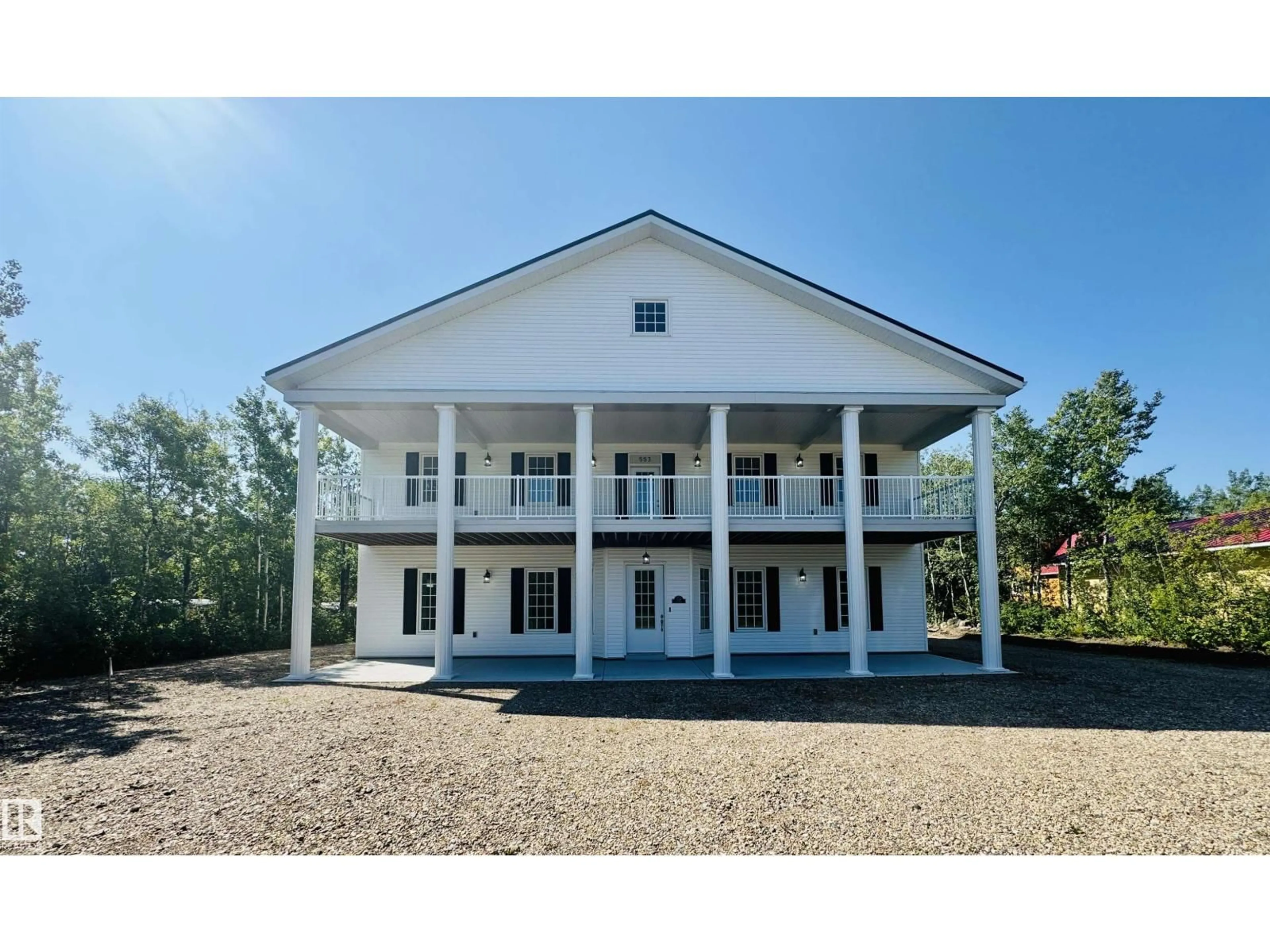 Home with vinyl exterior material, building for 553 11207 TWP R 564, Rural St. Paul County Alberta T0A3A0