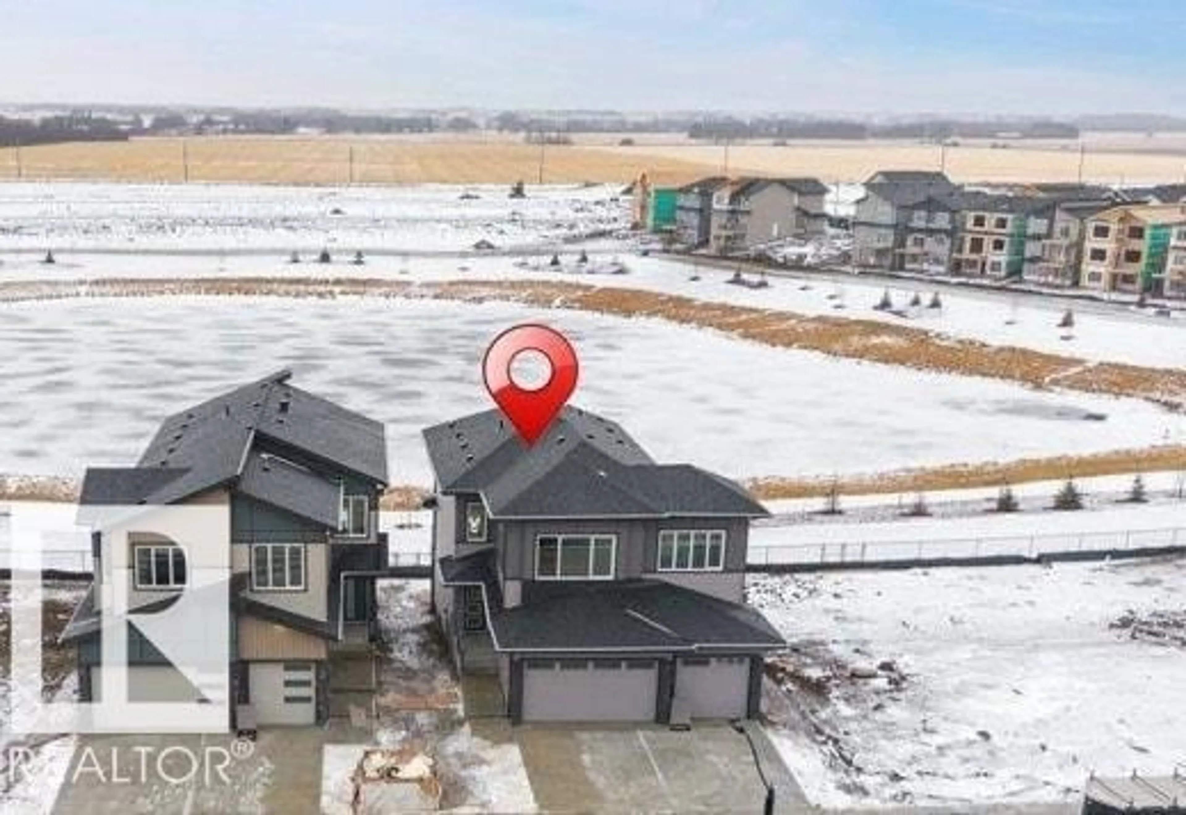 A pic from outside/outdoor area/front of a property/back of a property/a pic from drone, unknown for 219 CRYSTAL CREEK DR, Leduc Alberta T9E0X6