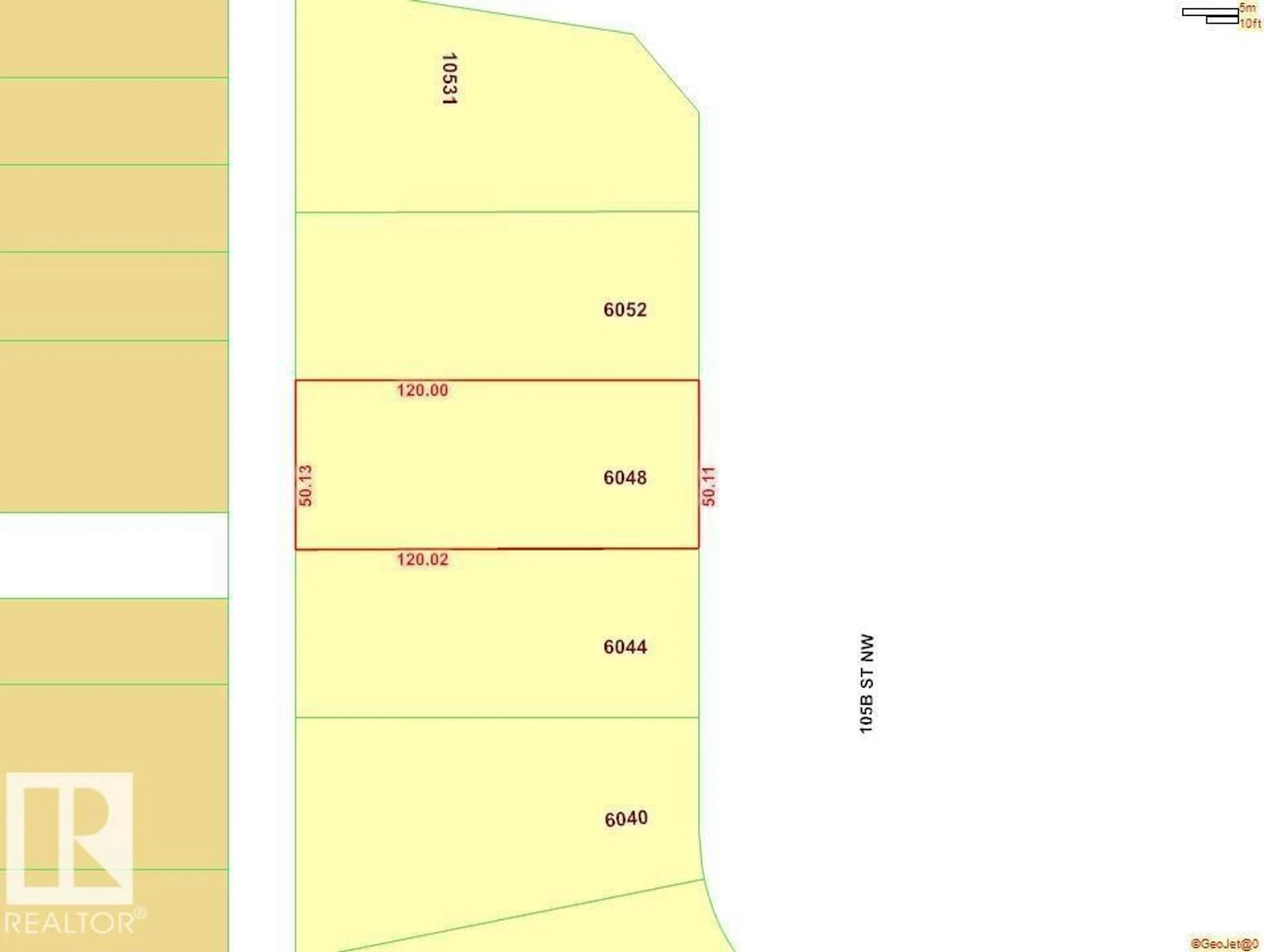 Floor plan for 6048 105B STREET NW, Edmonton Alberta T6H2S5