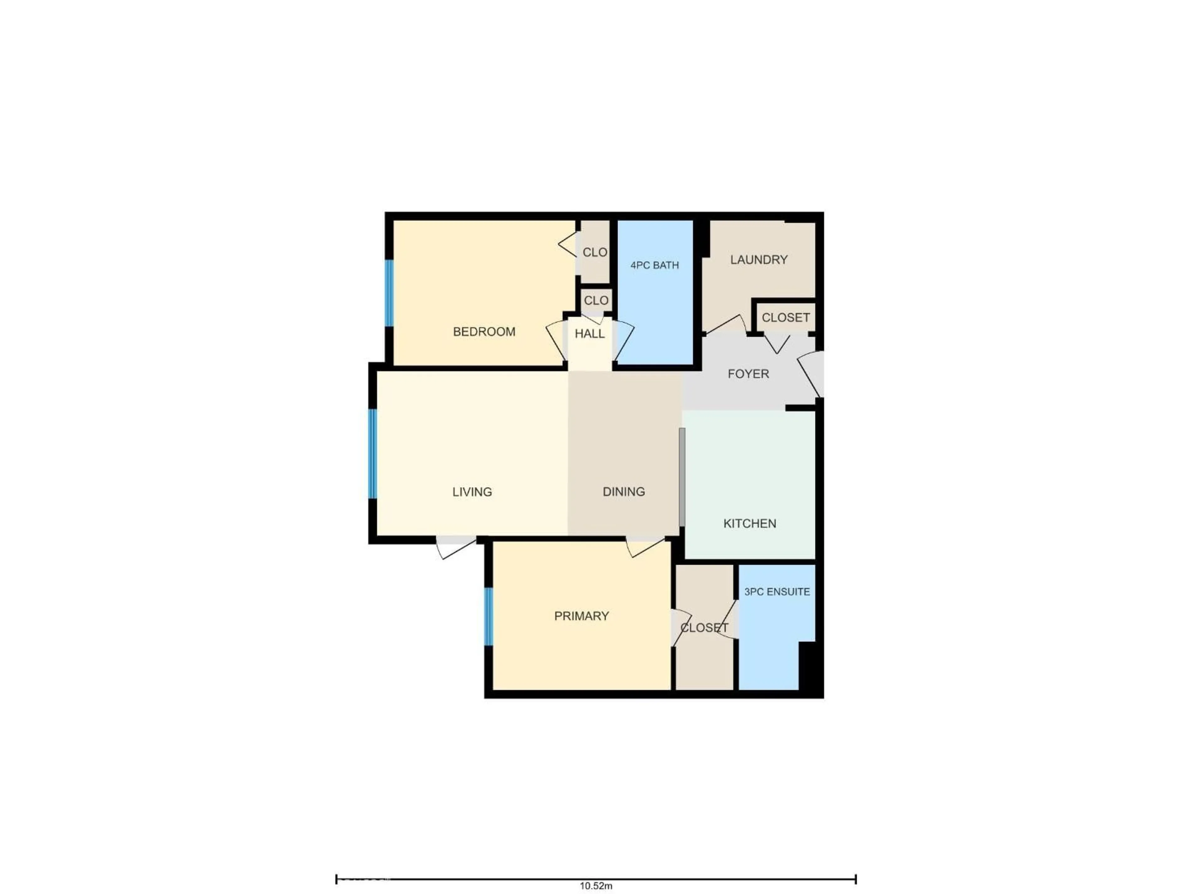 Floor plan for NW - 10333 112 ST, Edmonton Alberta T5K0B4